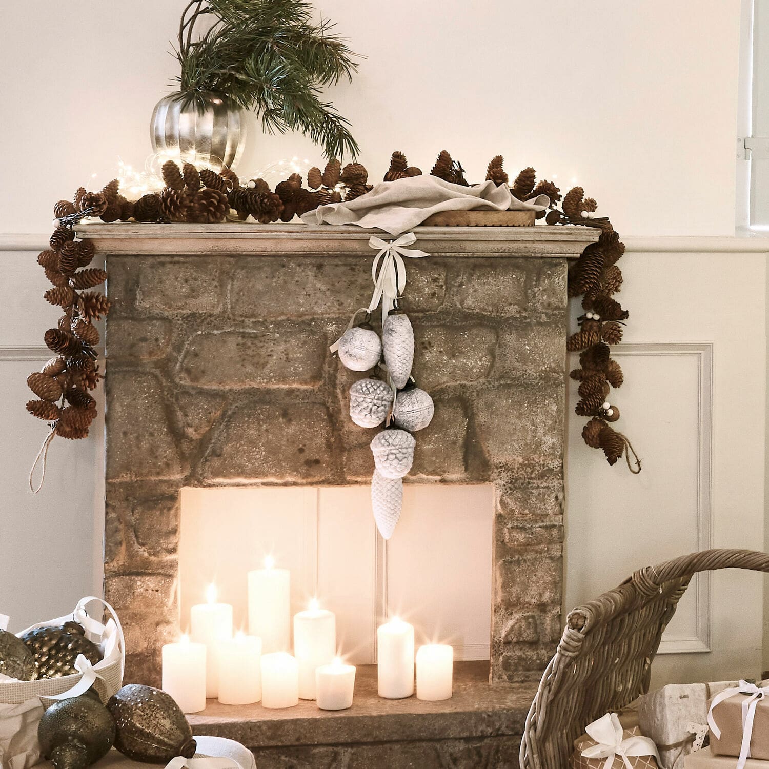 Set di 6 decorazioni natalizie Quirat