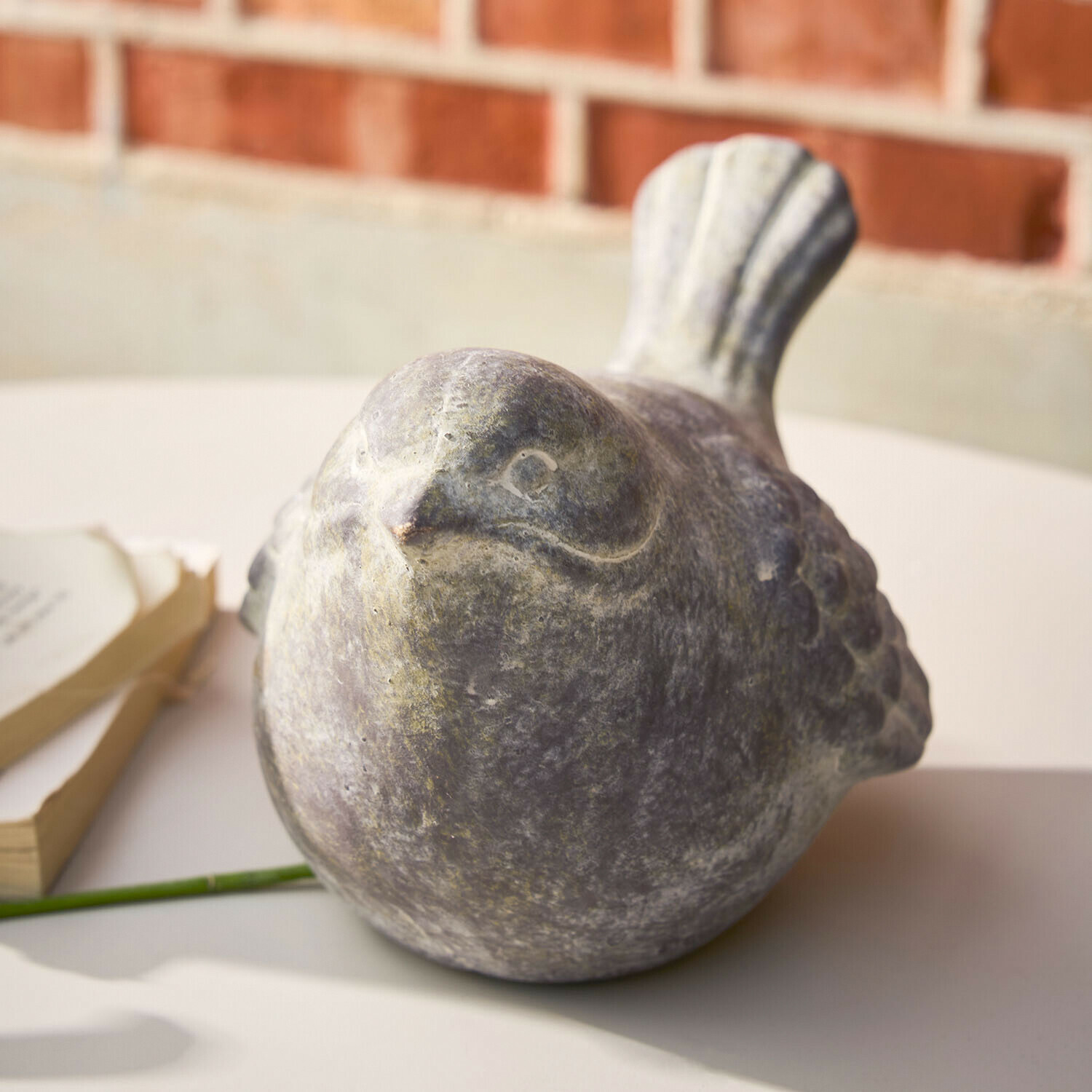 Coppia di uccellini decorativi Haldoríe
