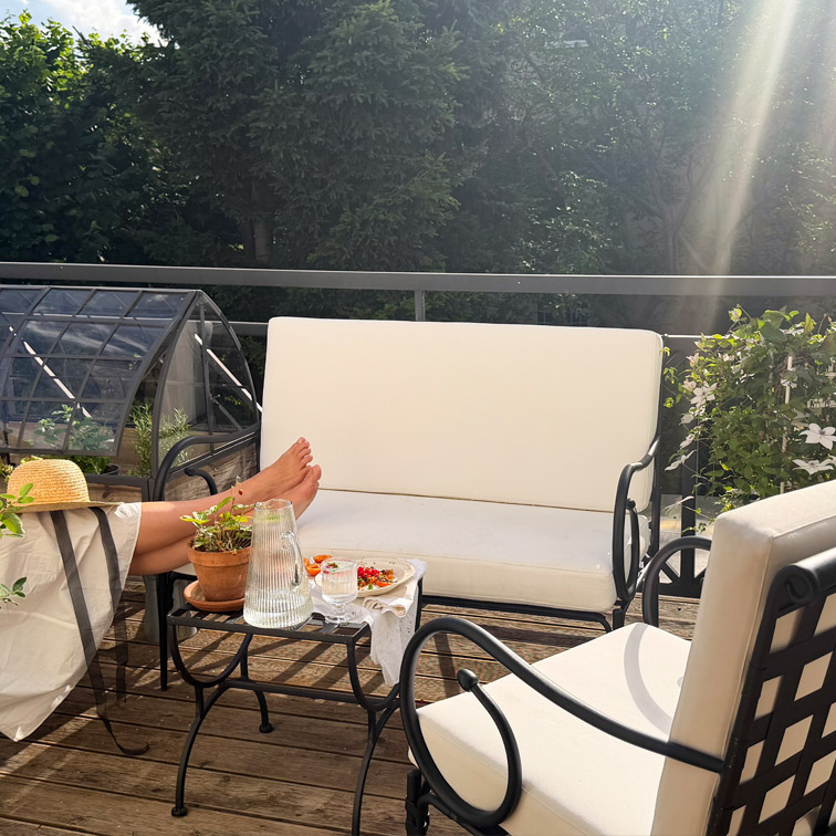 L'estate sul balcone