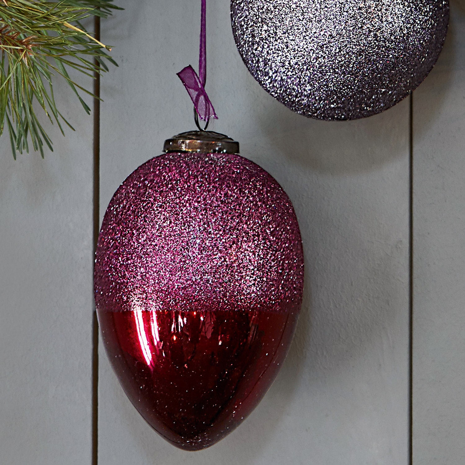 Set di 4 decorazioni natalizie Ilva
