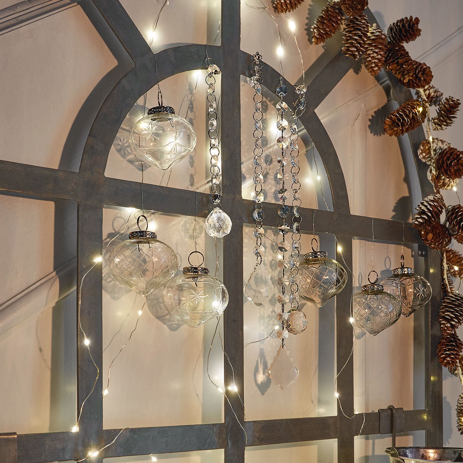 Set di 6 decorazioni natalizie Cheshire