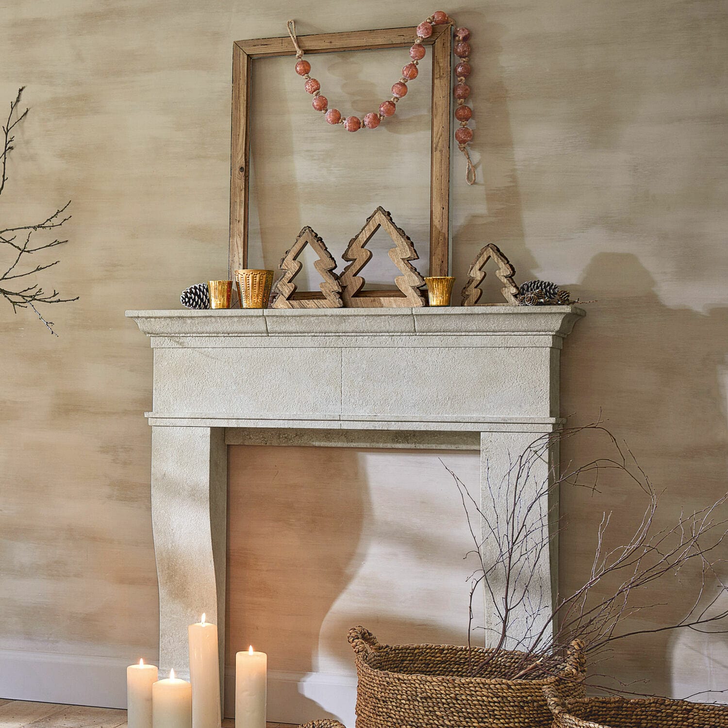 Set di 3 alberelli decorativi Raymond