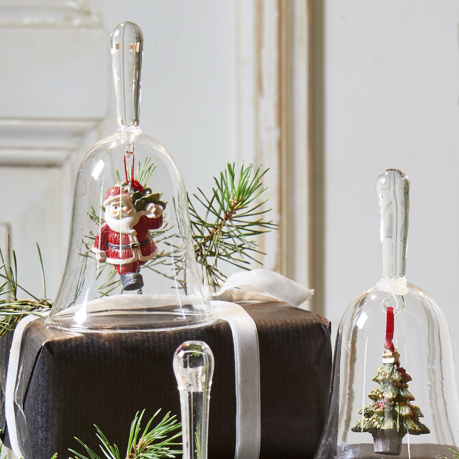 Set di 4 campane di Natale Aribelle