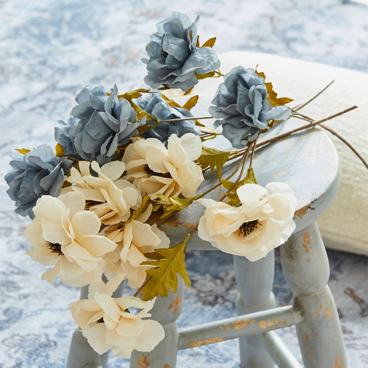 Set di 4 fiori decorativi Malagin