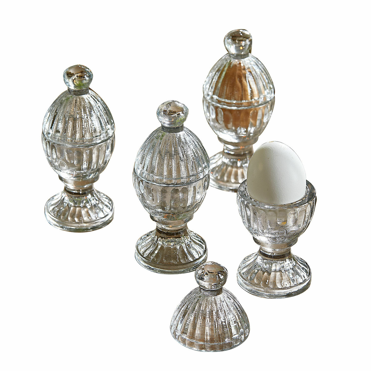 Set di 4 portauova Uvirel