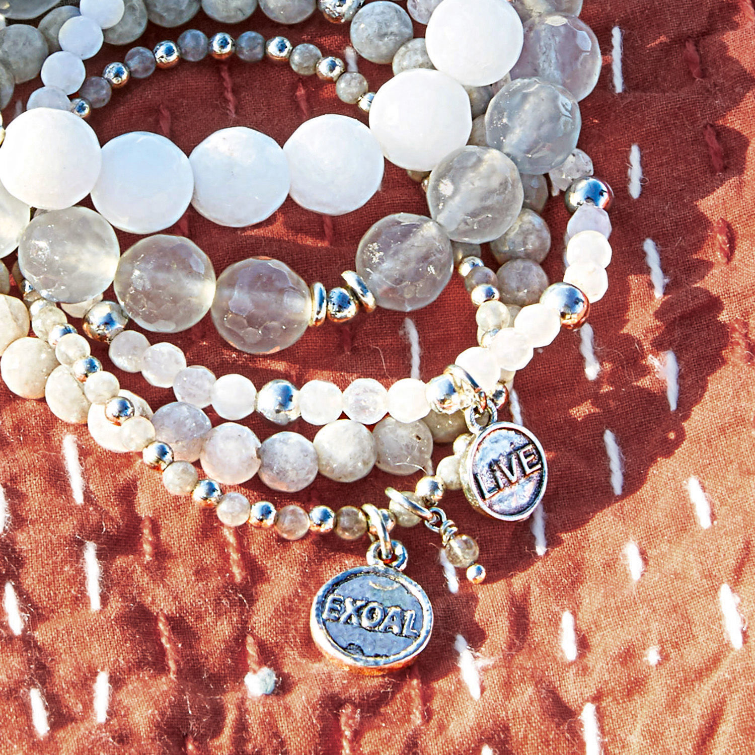 Set di 5 braccialetti Chaim