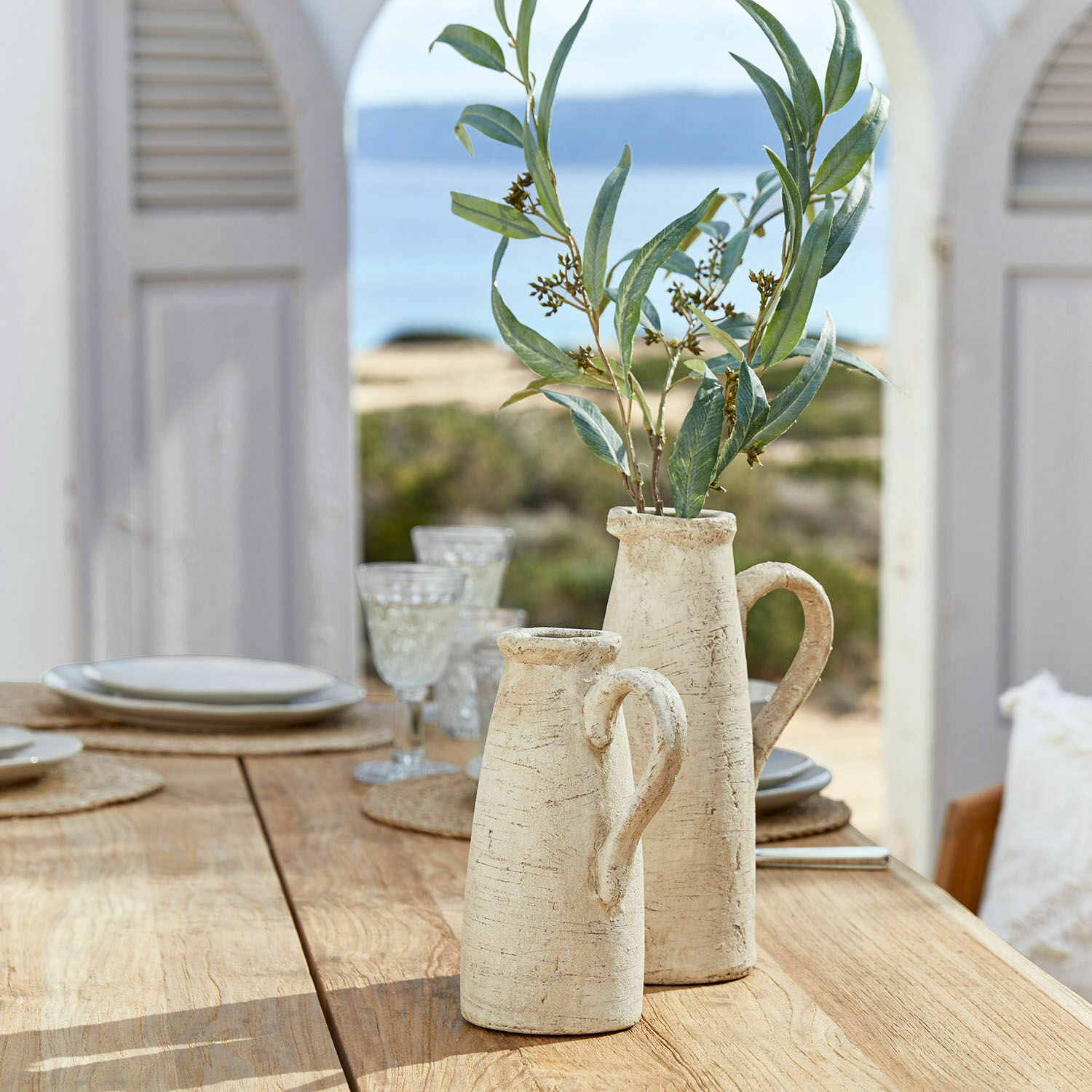 Coppia di caraffe decorative Lilette