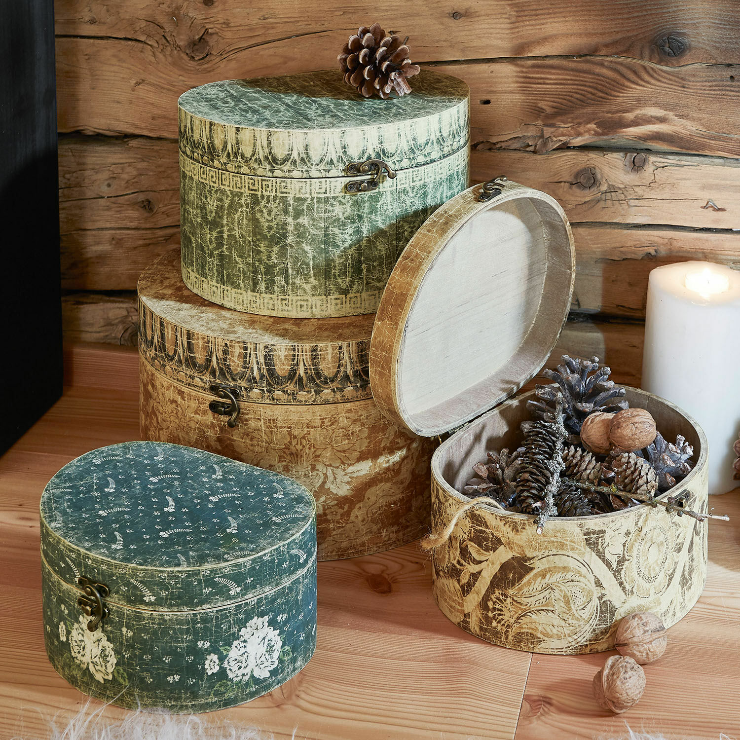 Set di 4 scatole Talais