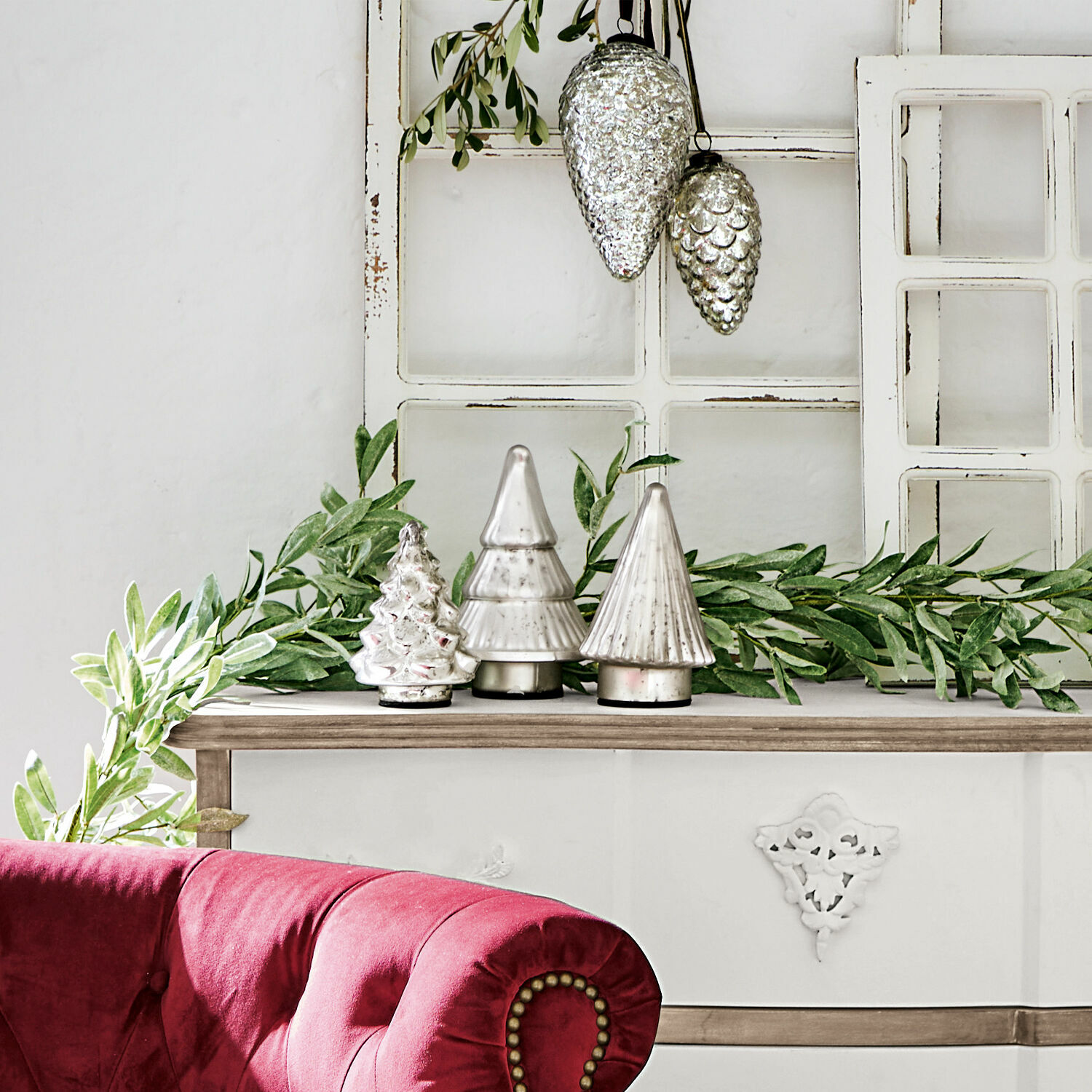 Set di 3 alberelli decorativi Chloé