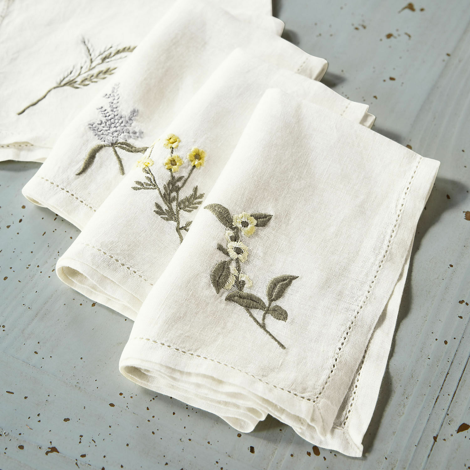 Set di 4 tovaglioli Lentilly