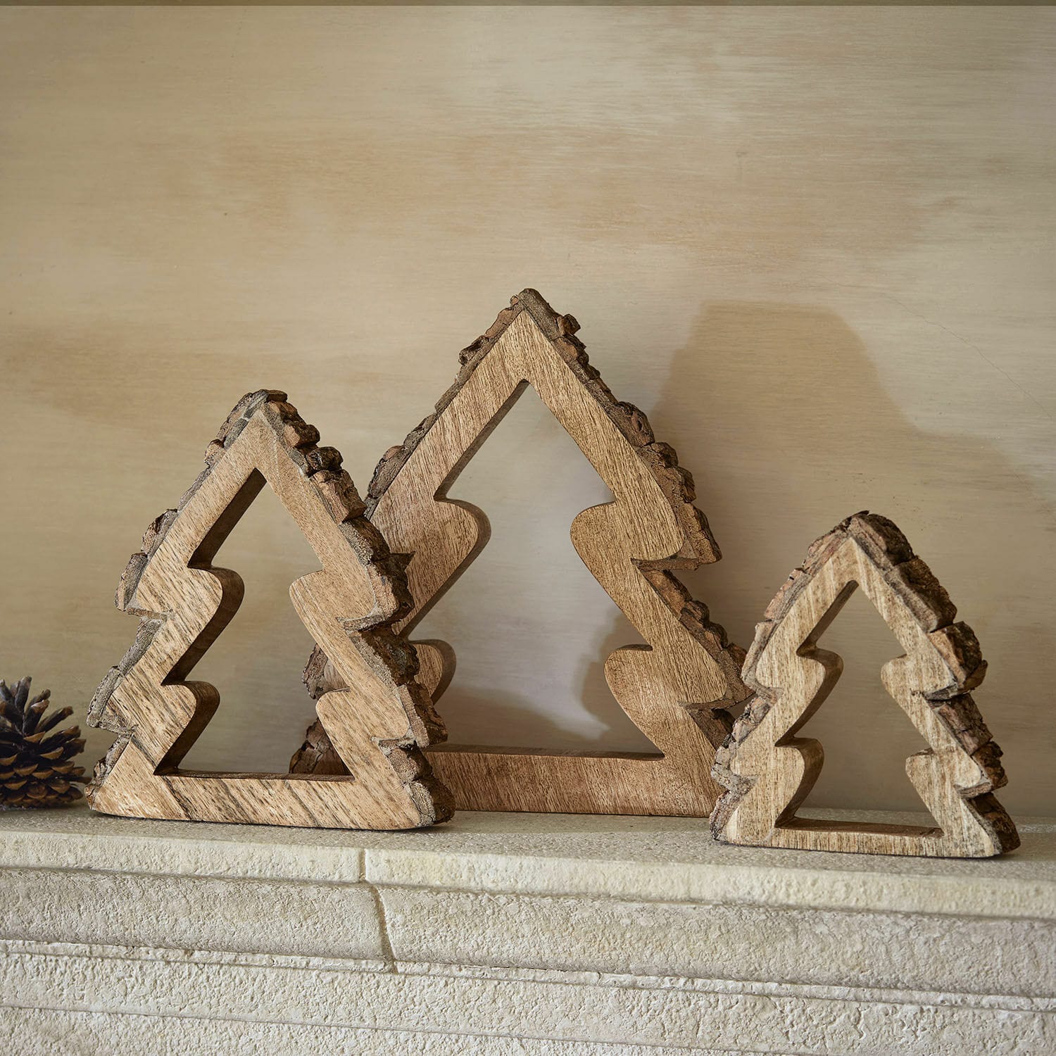 Set di 3 alberelli decorativi Raymond