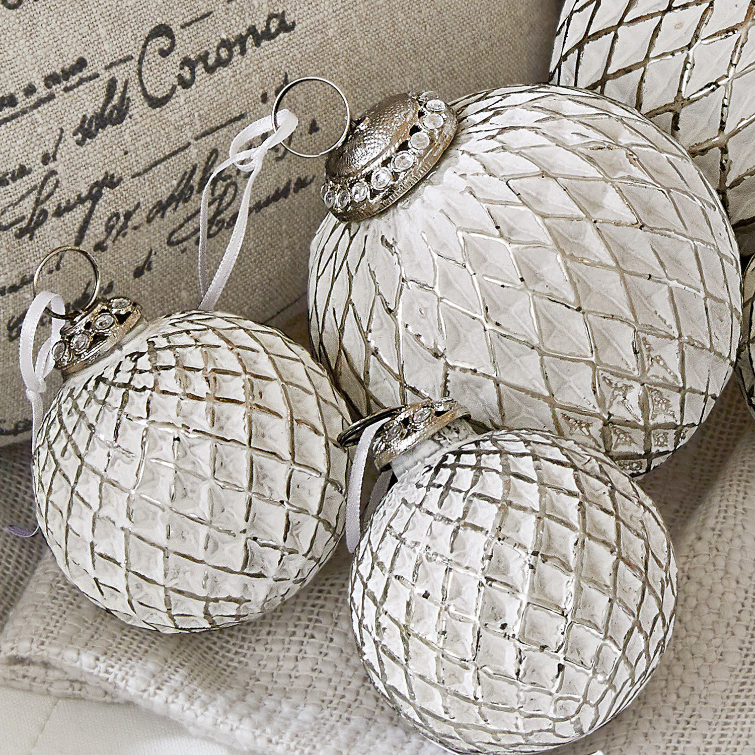 Set di 6 decorazioni natalizie Maélys
