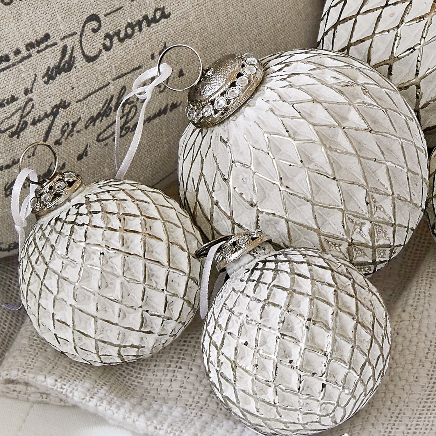 Set di 6 decorazioni natalizie Maélys