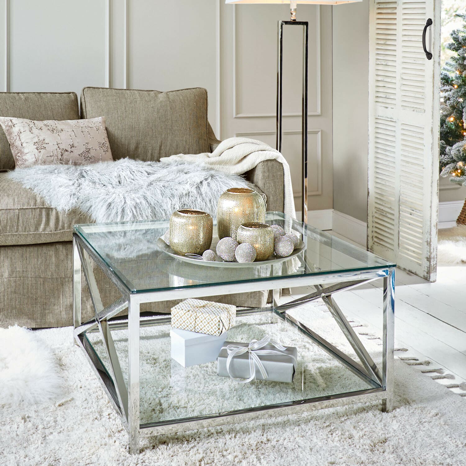 Set di 3 portalumini Clioneth