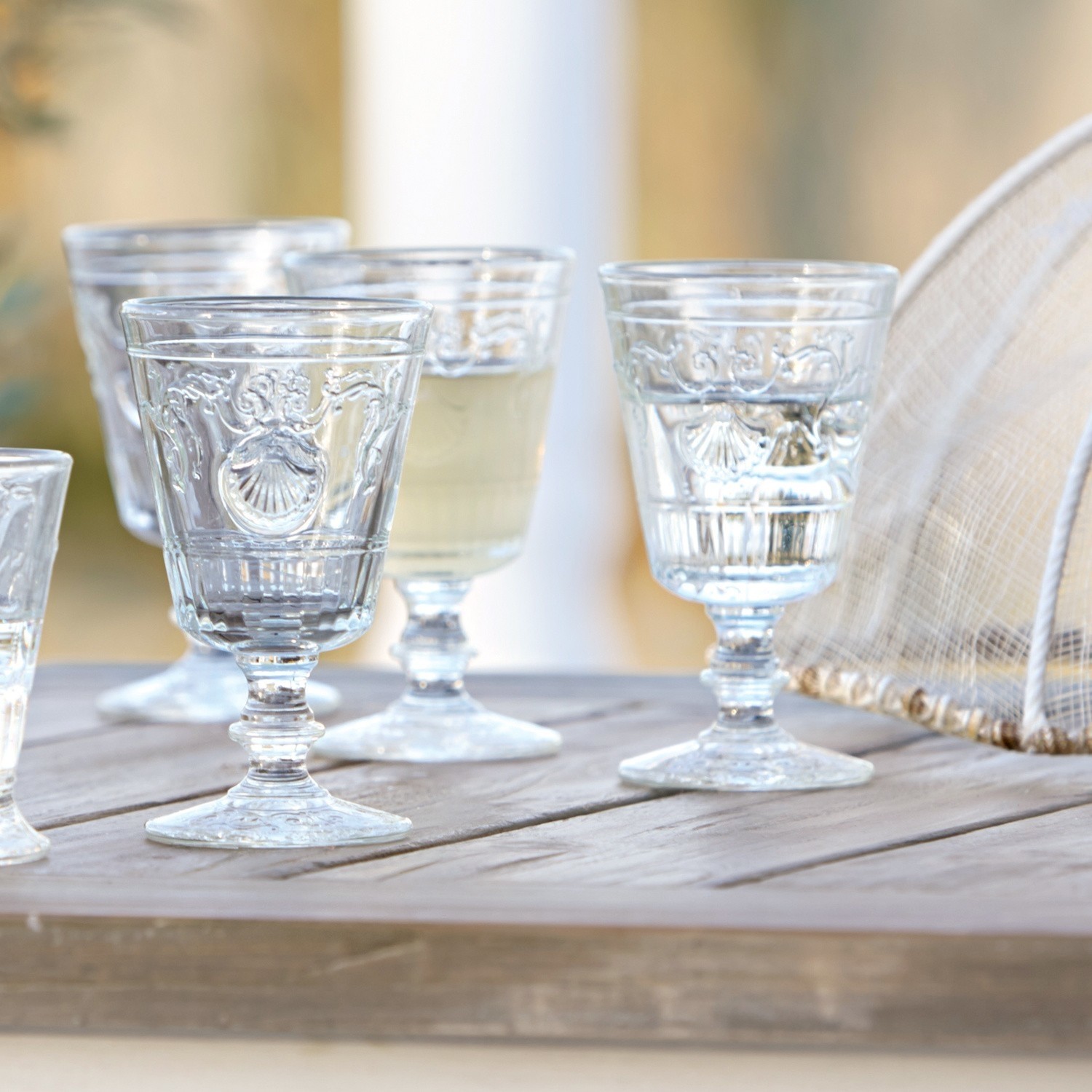 Set di 6 bicchieri da vino Beroille