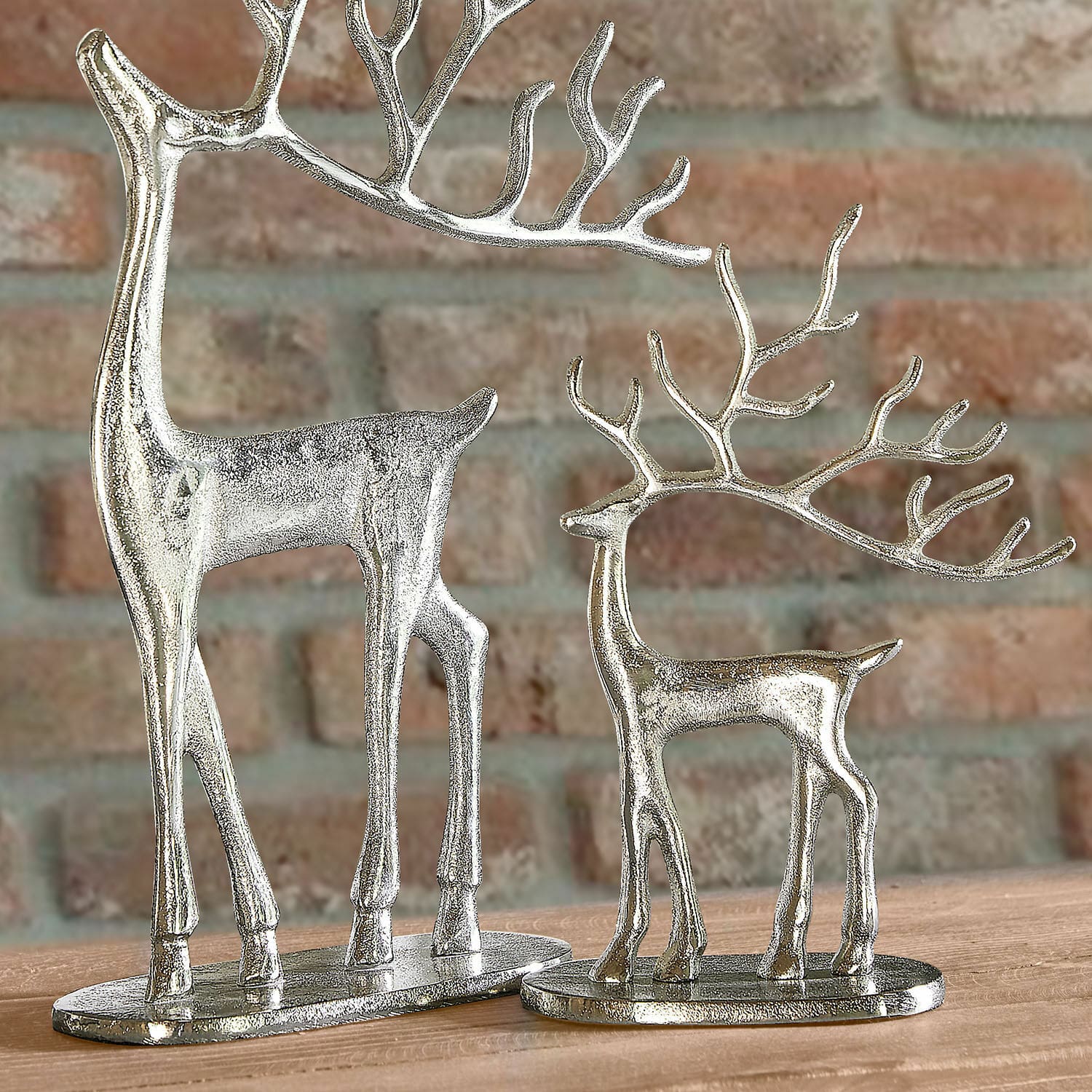 Set di 2 renne decorative Zerlay