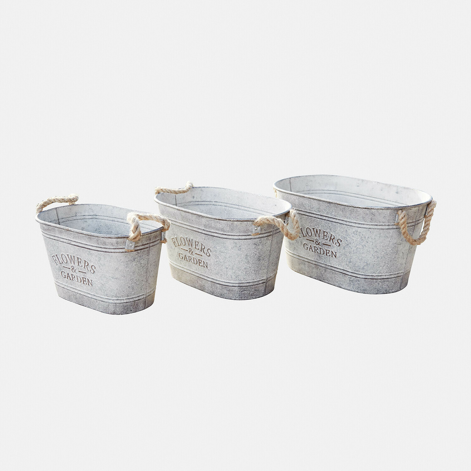 Set di 3 portavasi Merrin