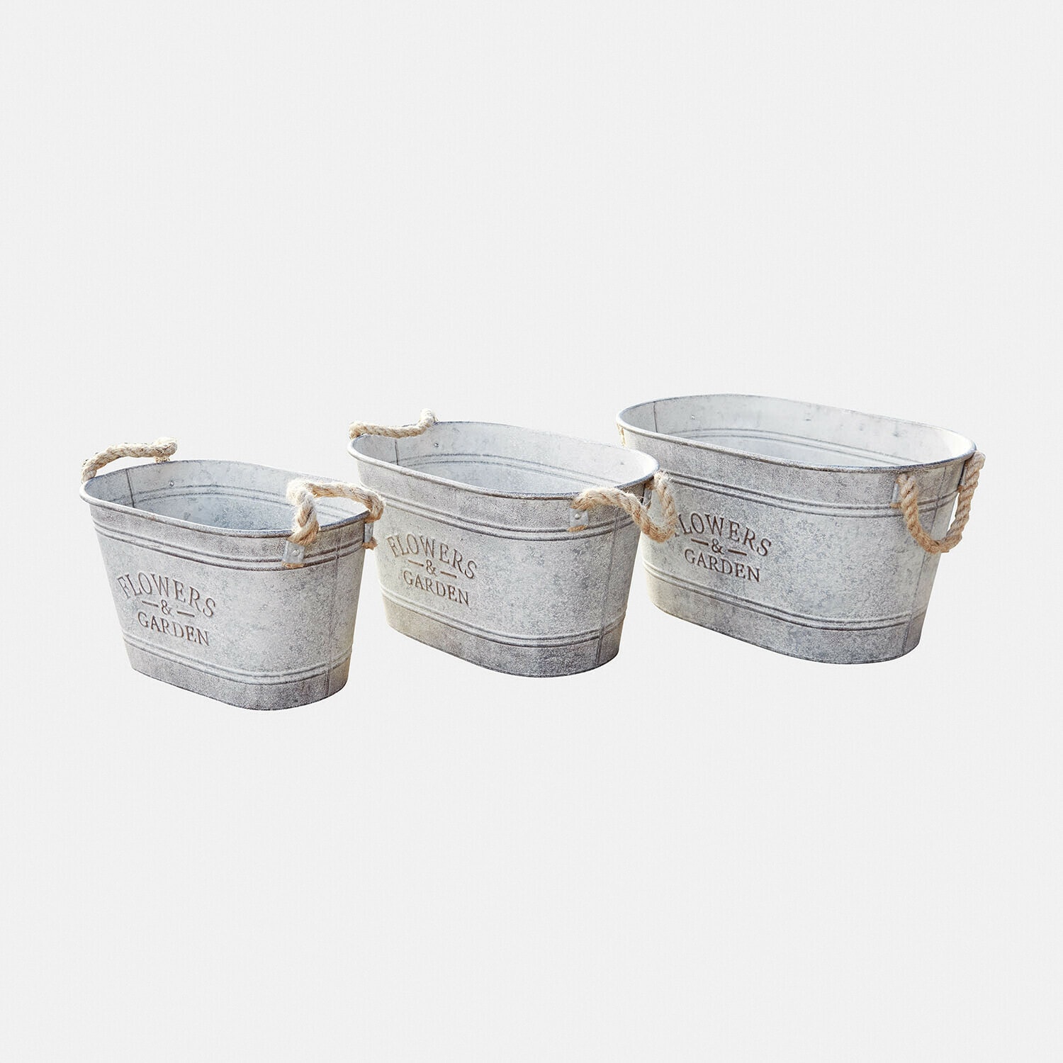 Set di 3 portavasi Merrin