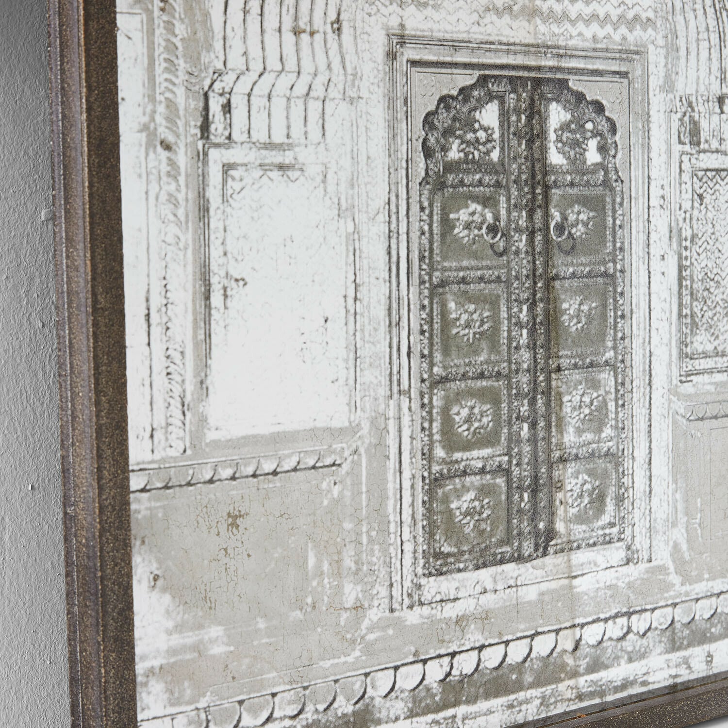Specchio decorato Aminari