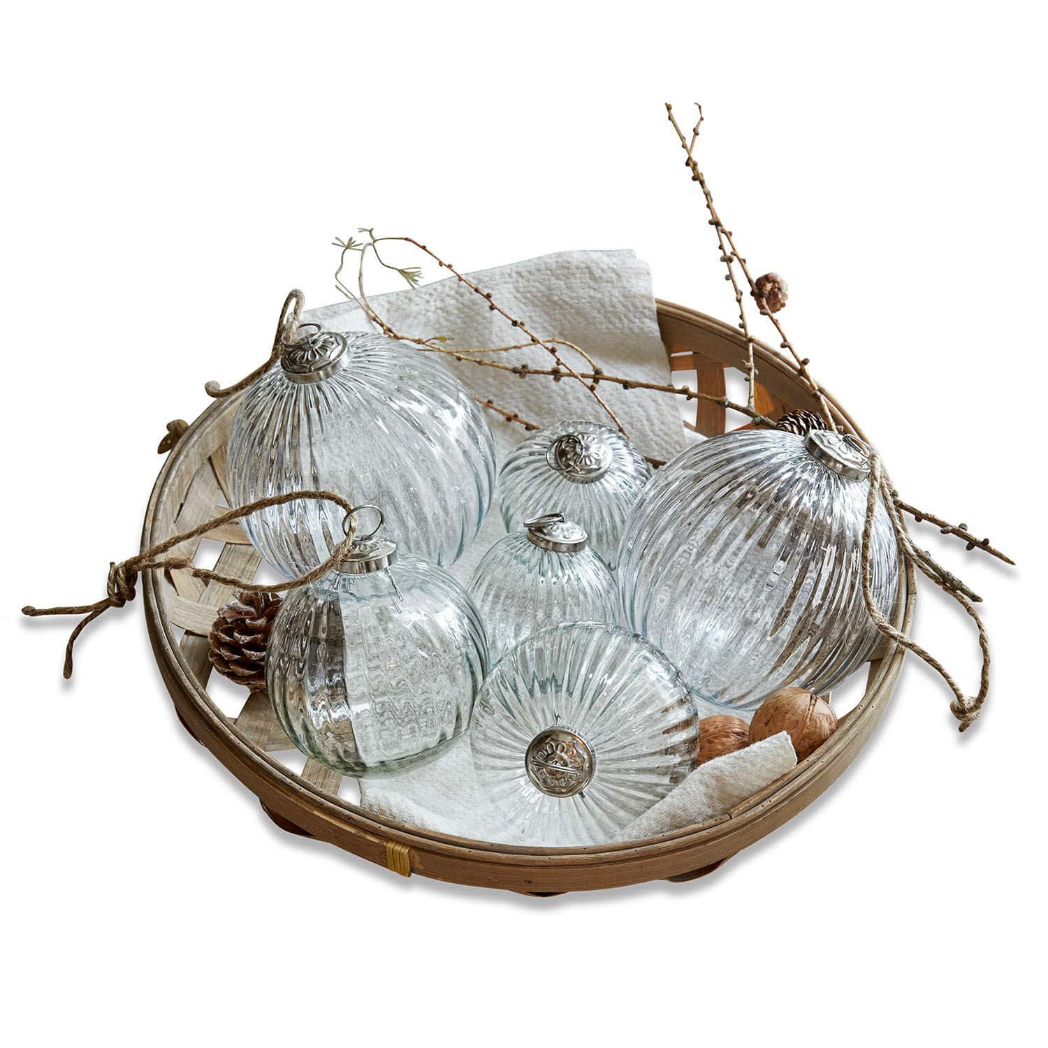Set di 6 decorazioni natalizie Altena