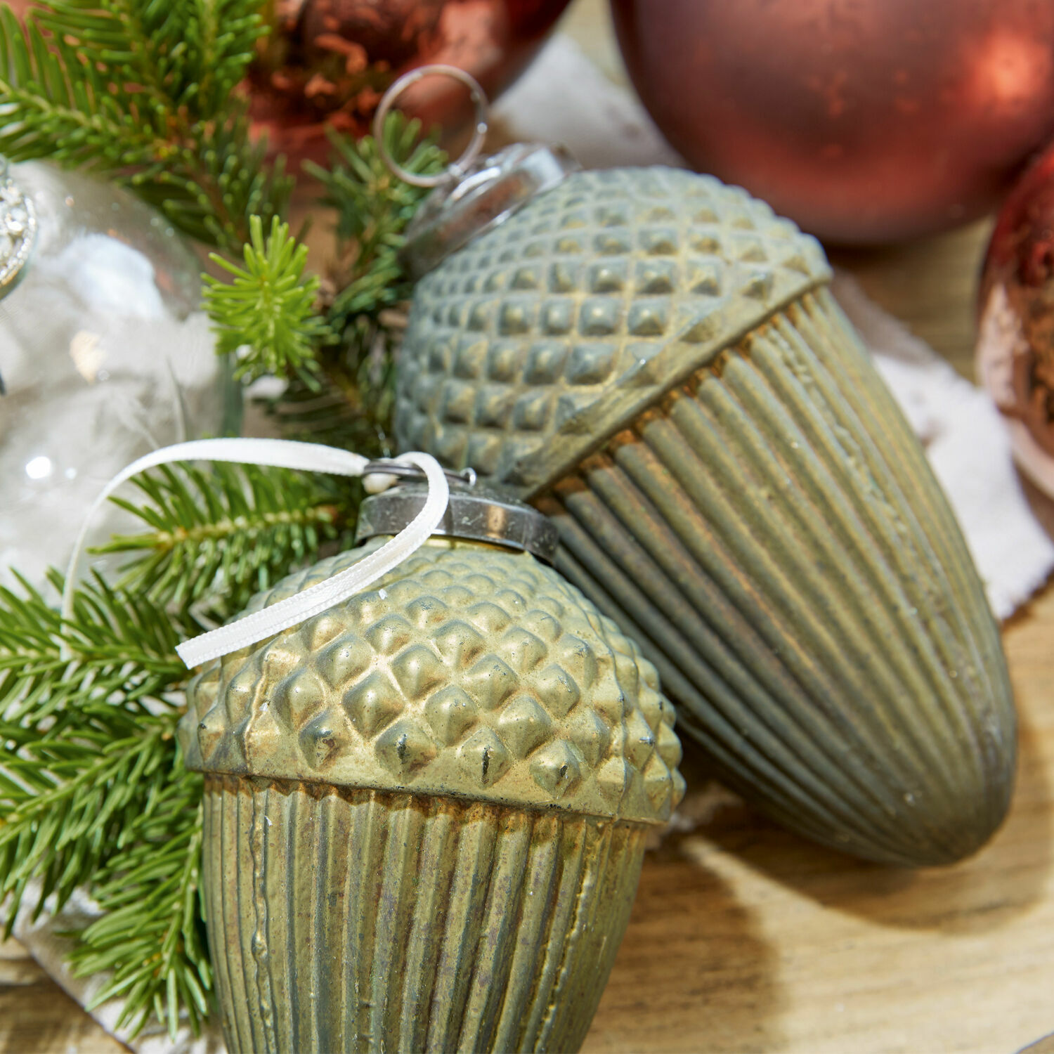 Set di 8 decorazioni natalizie Glaster
