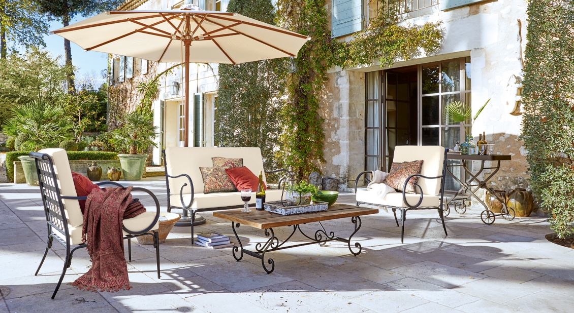 Terrazza in stile mediterraneo