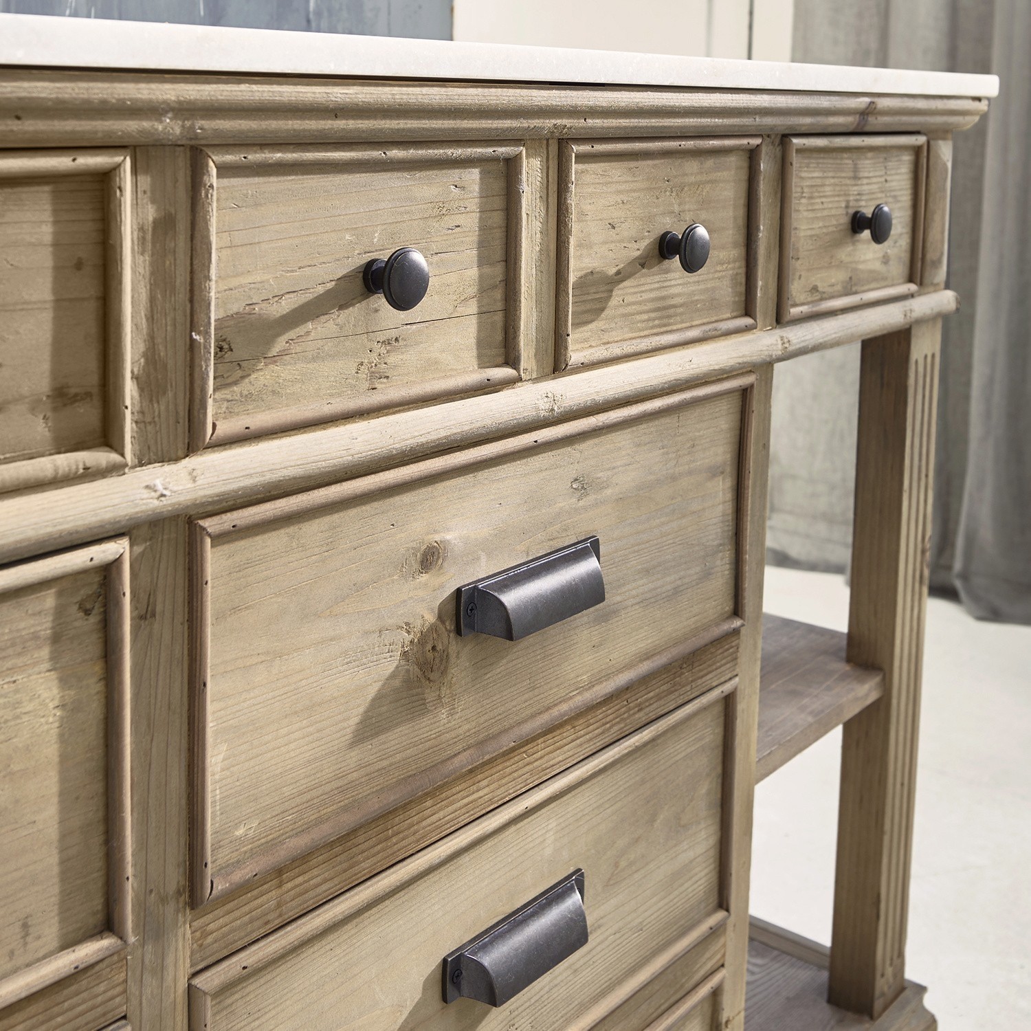 Mobile con doppio lavabo Covingale