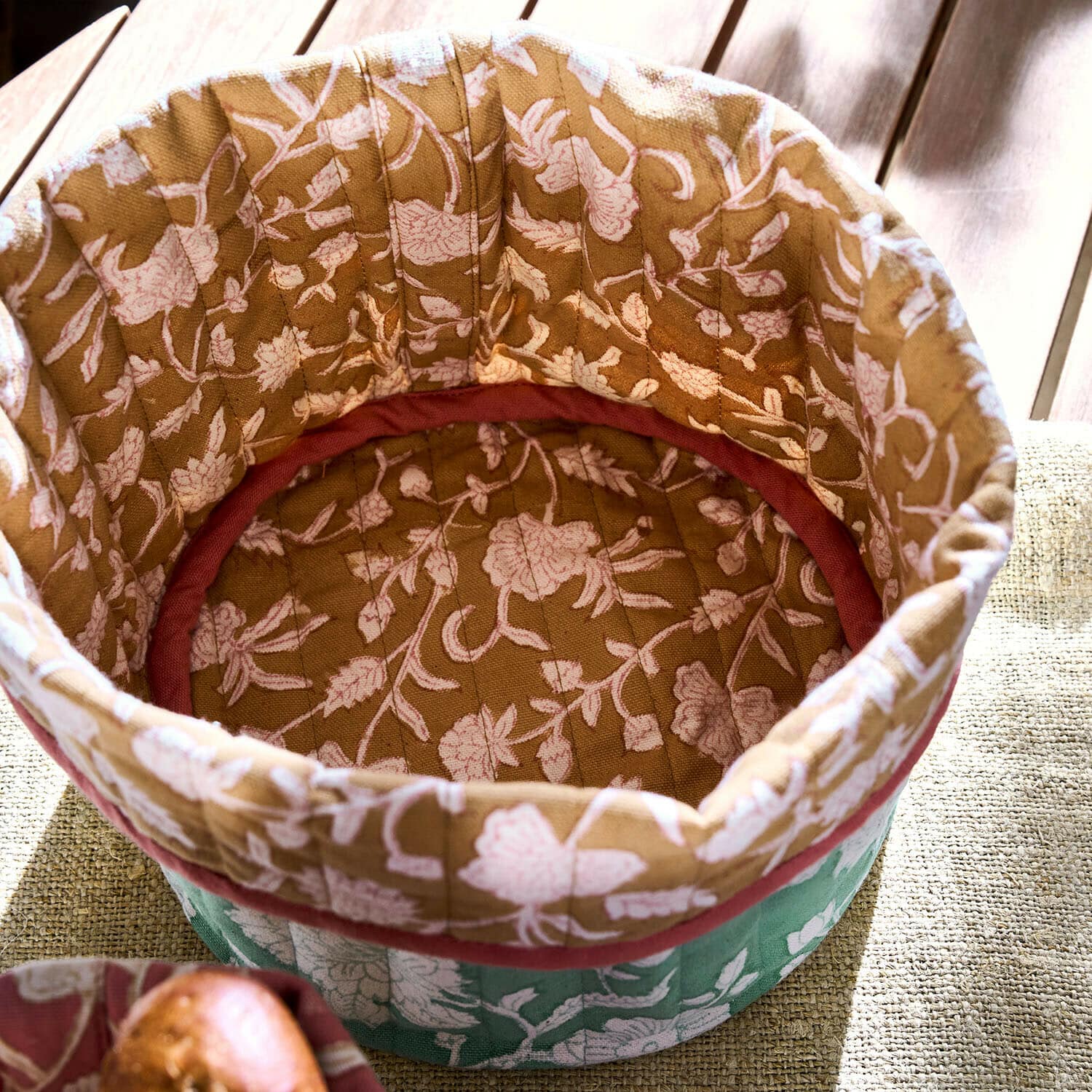 Coppia di cestini Fleuronnes