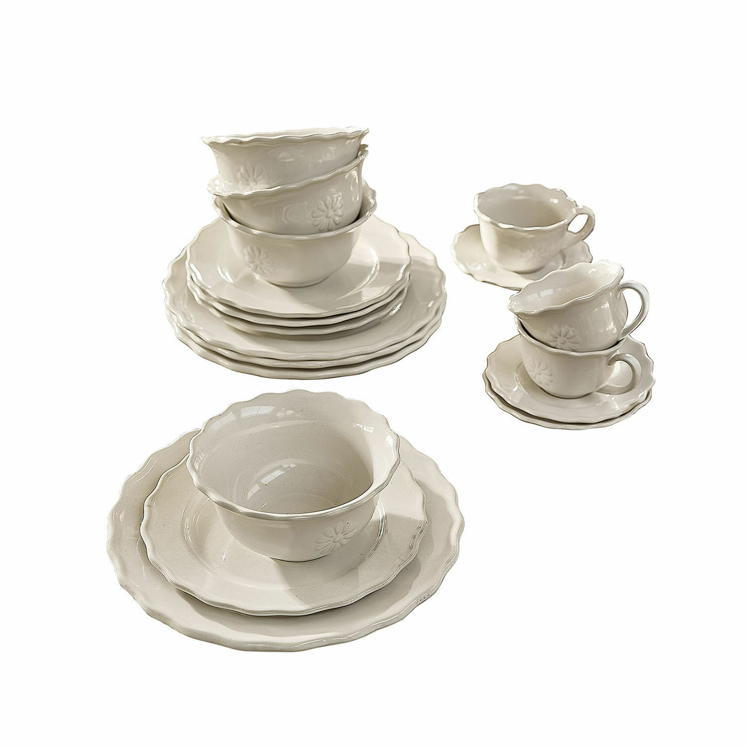 Set di 30 stoviglie Mallevesse