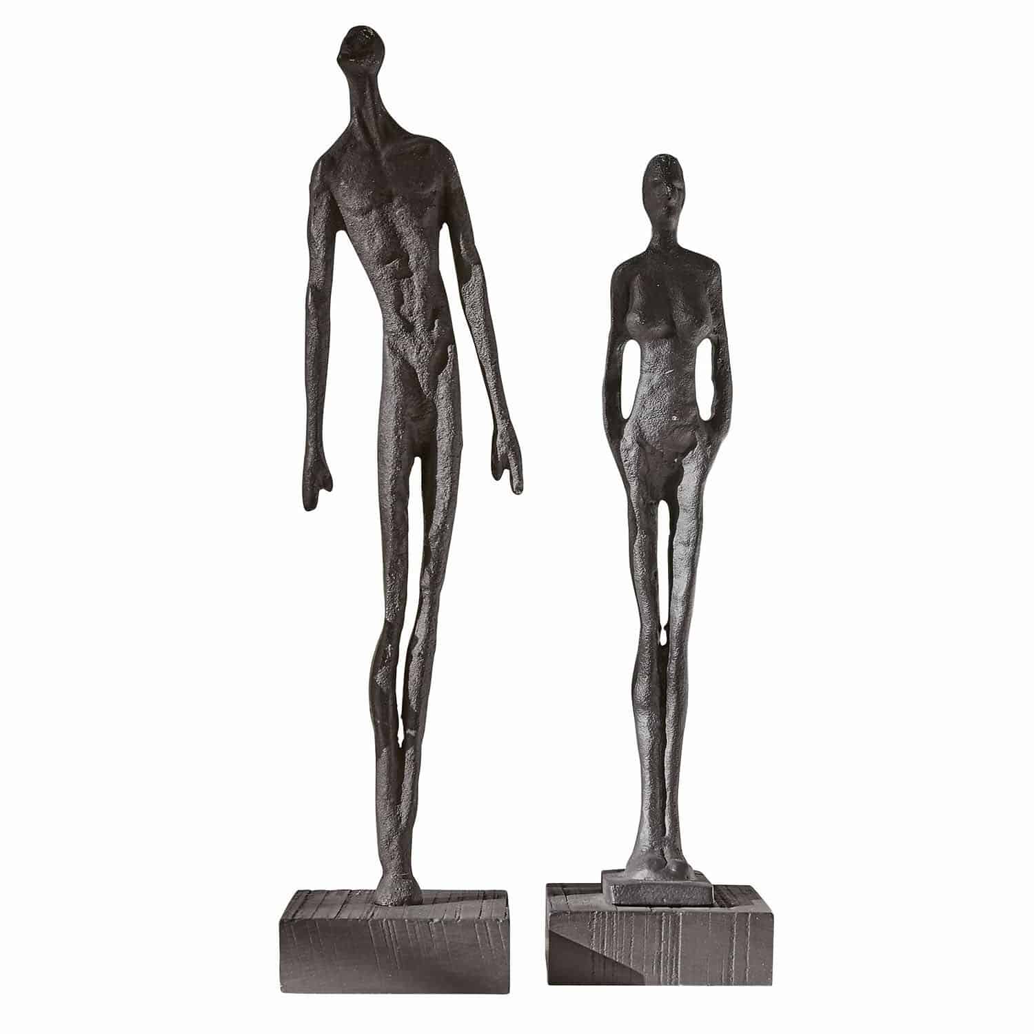 Coppia di statuine Perce