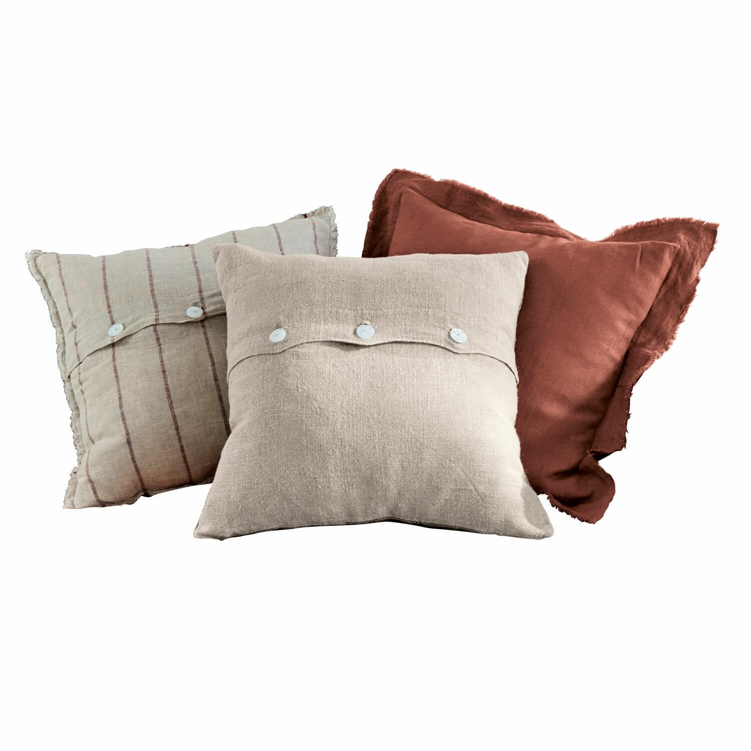 Set di 3 copricuscini Florentin
