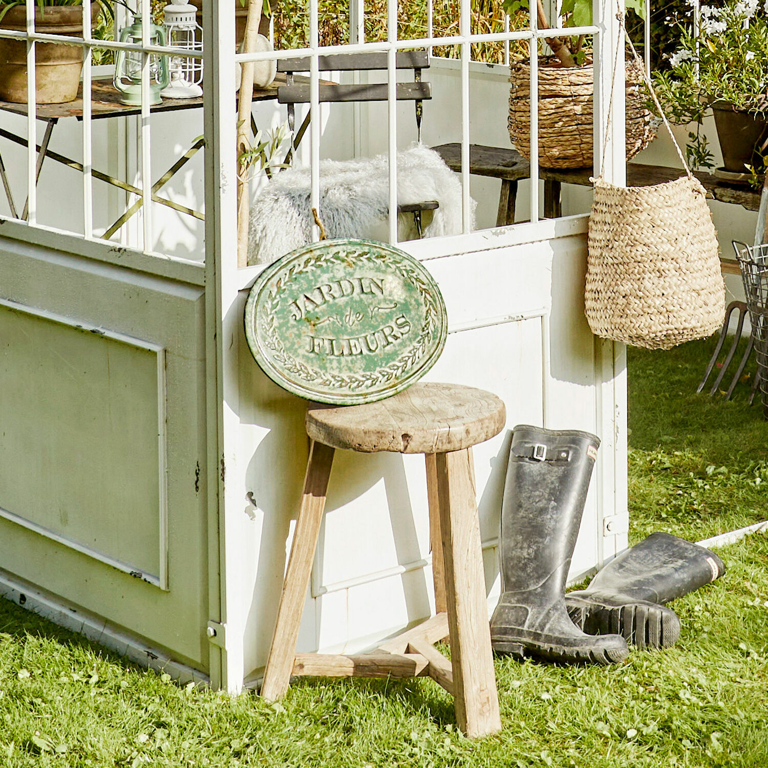 Targa decorativa Jardin de Fleurs