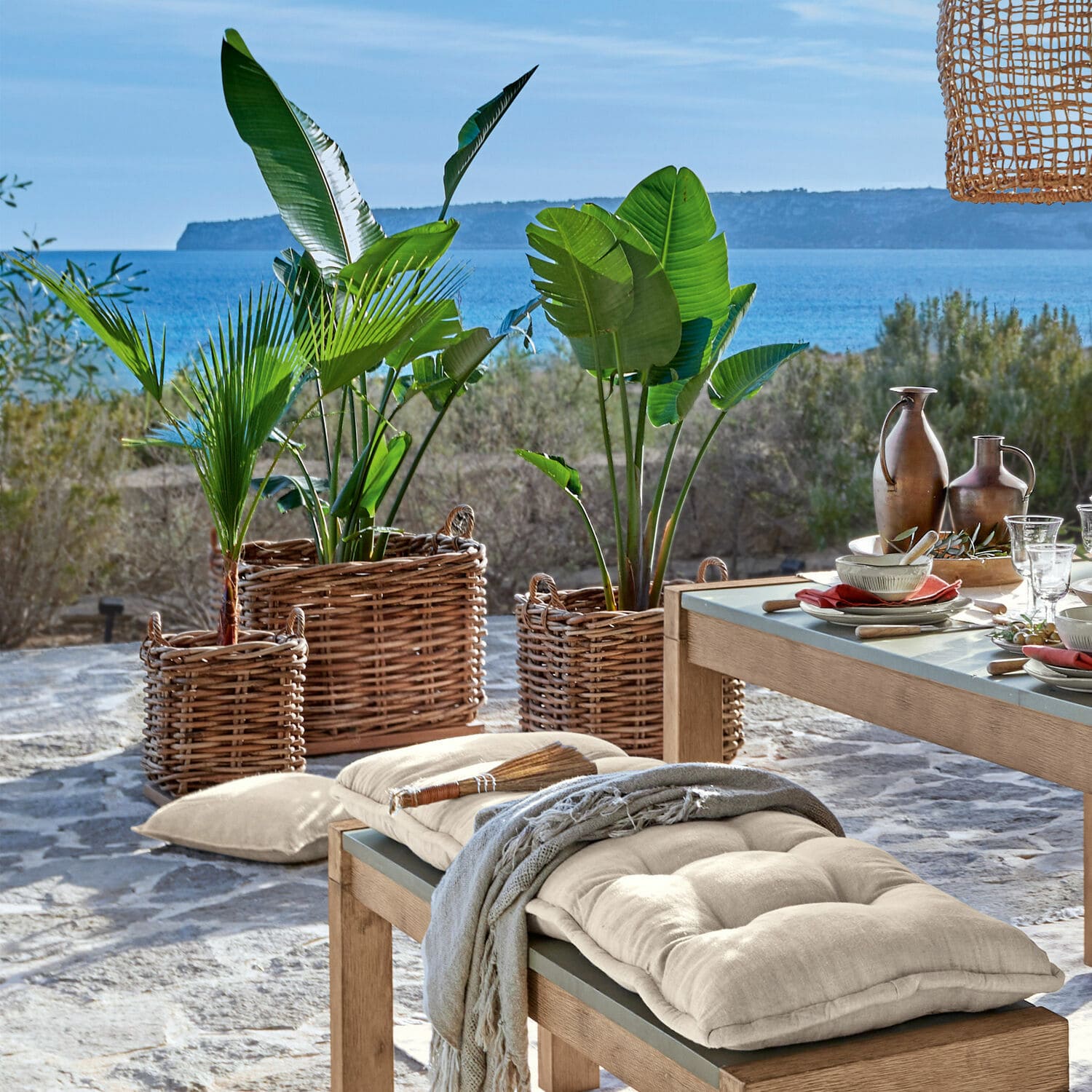 Set di 3 ceste Chalet