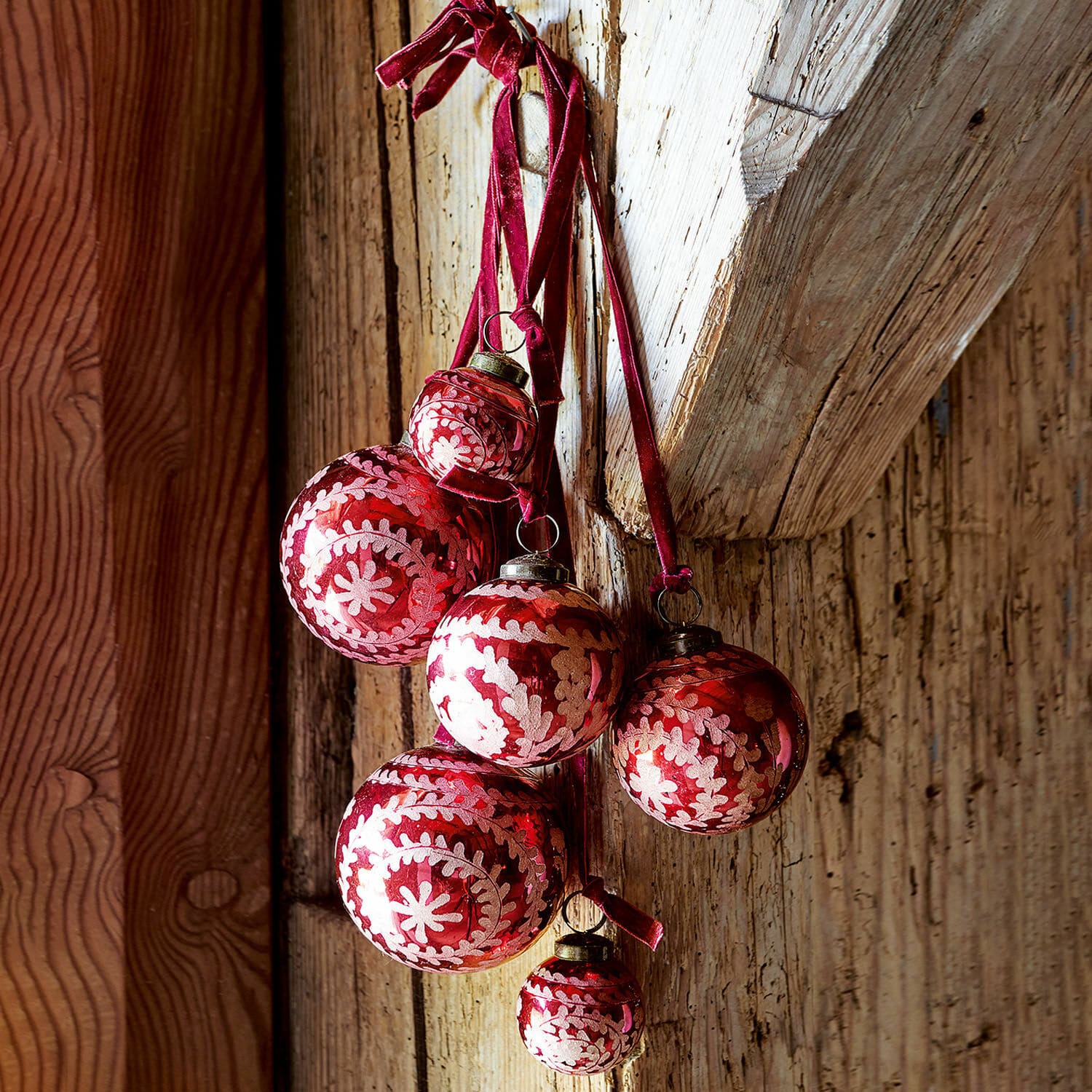 Set di 6 decorazioni natalizie Talwyna
