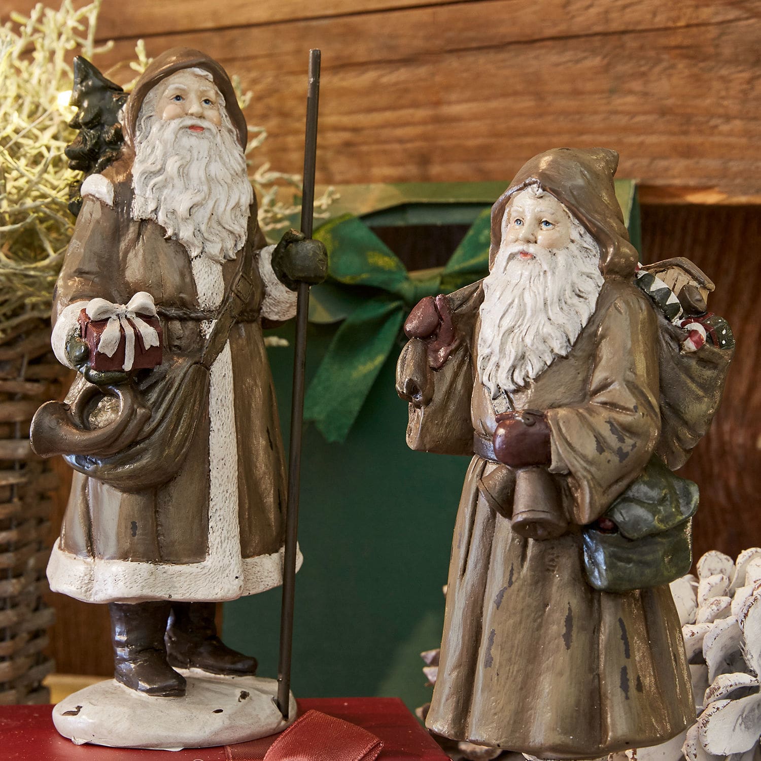 Coppia di Babbi Natale Filain