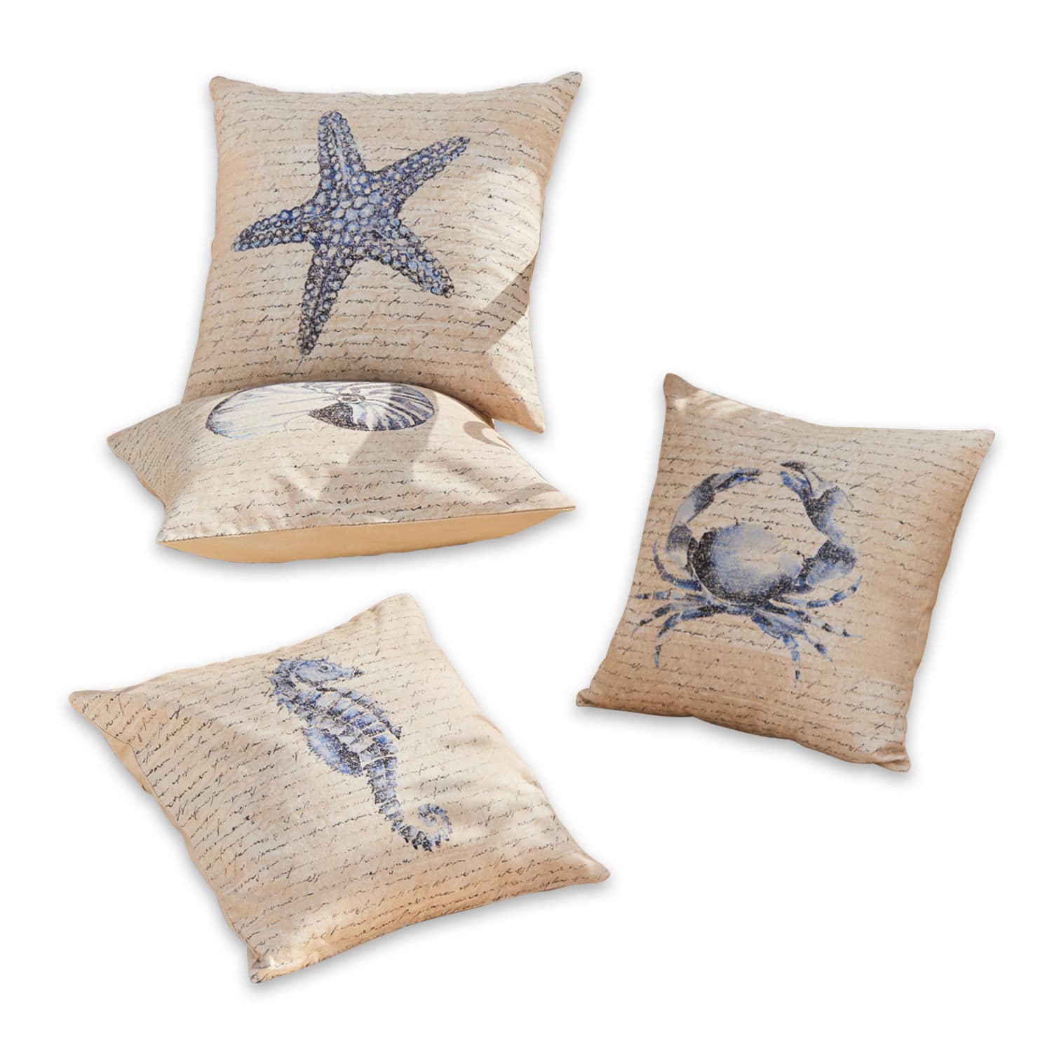 Set di 4 copricuscini Sealand