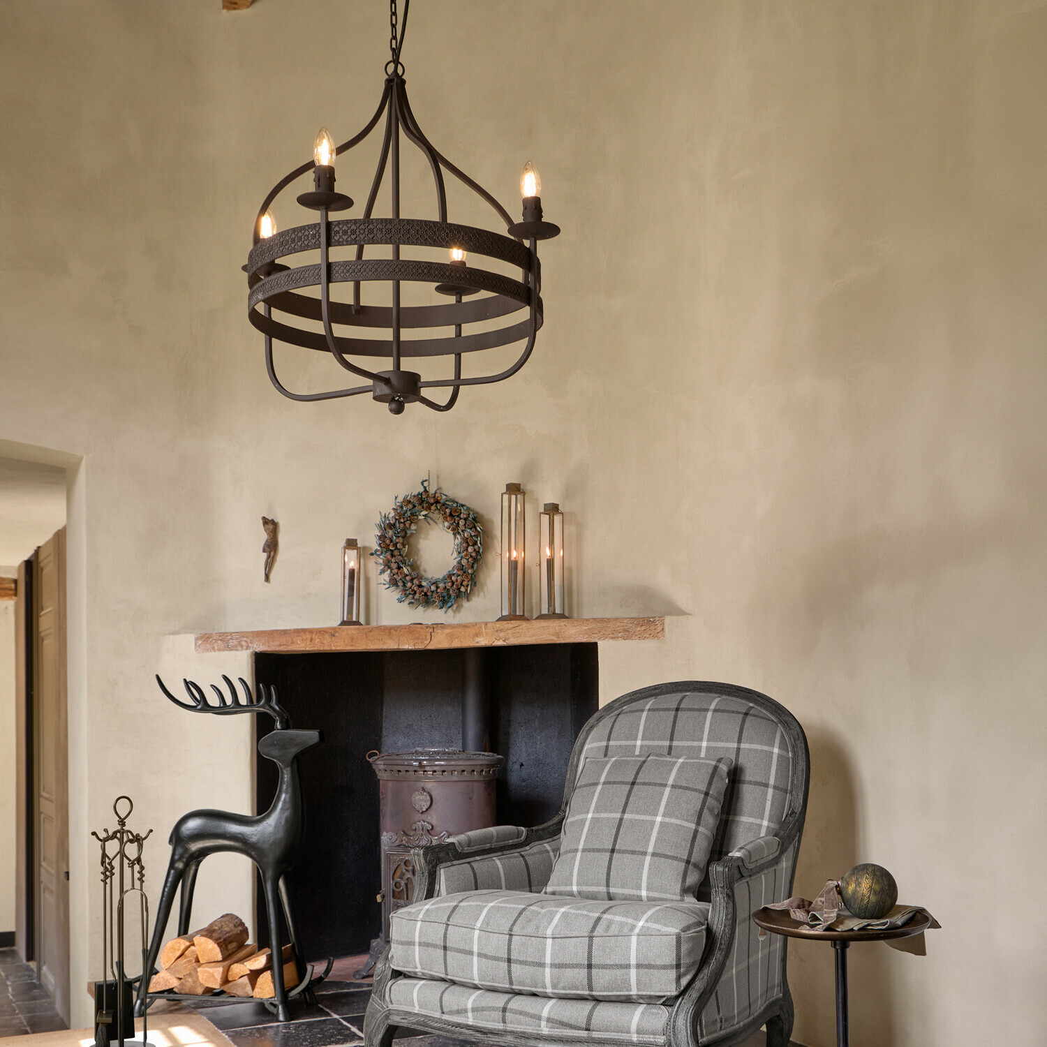 Lampadario Tinsmith
