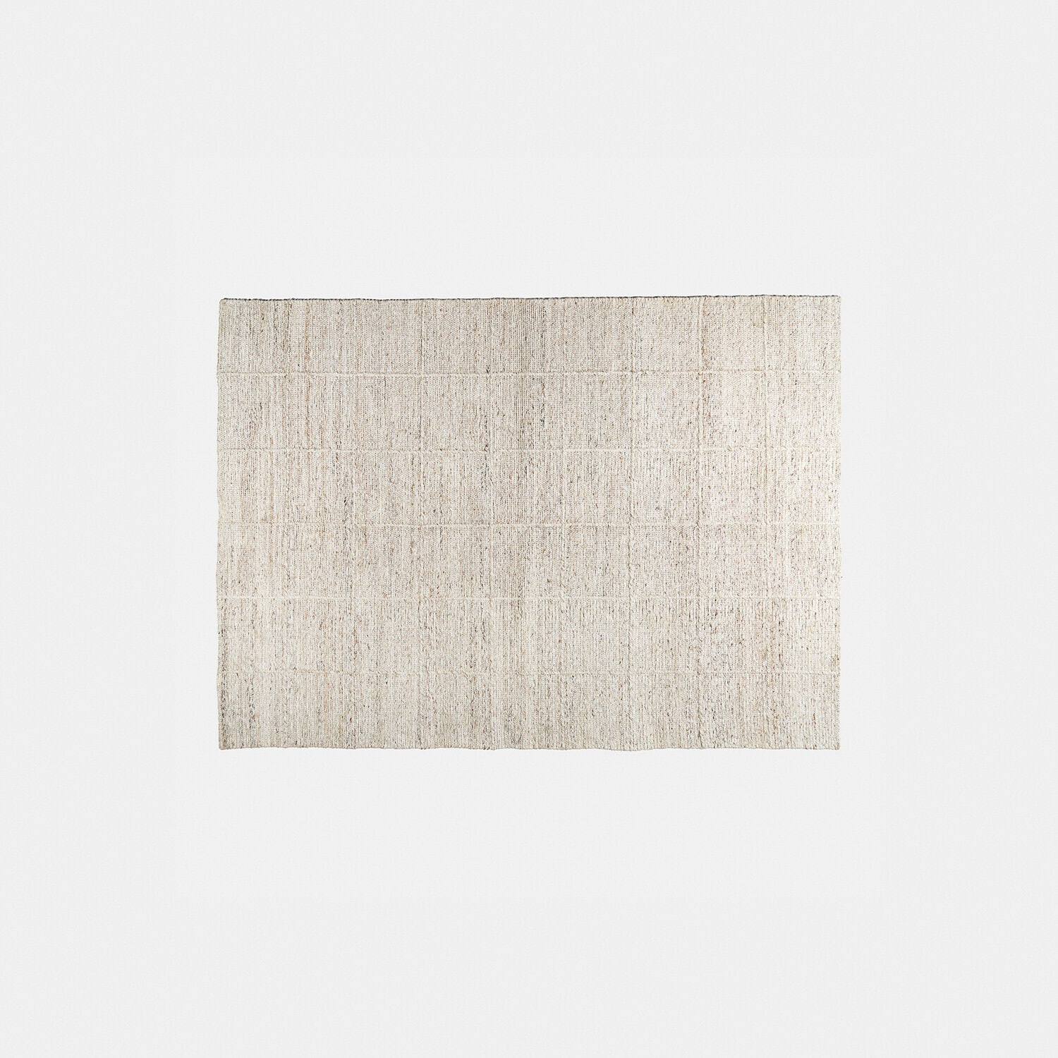Tappeto per interni ed esterni Gravière Tappeto beige in materiale naturale con motivo delicato, ideale per interni moderni