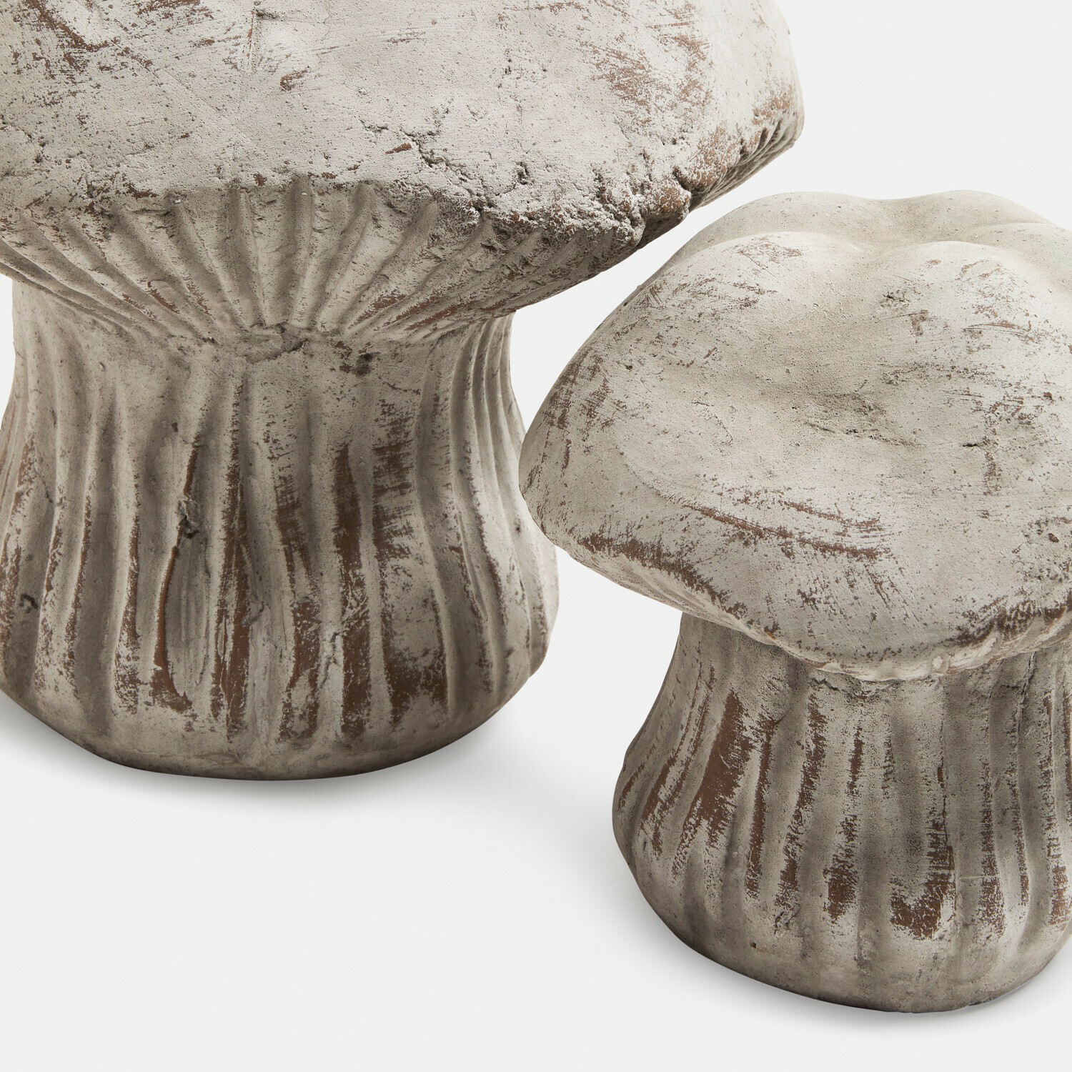 Coppia di funghi decorativi Tannsy