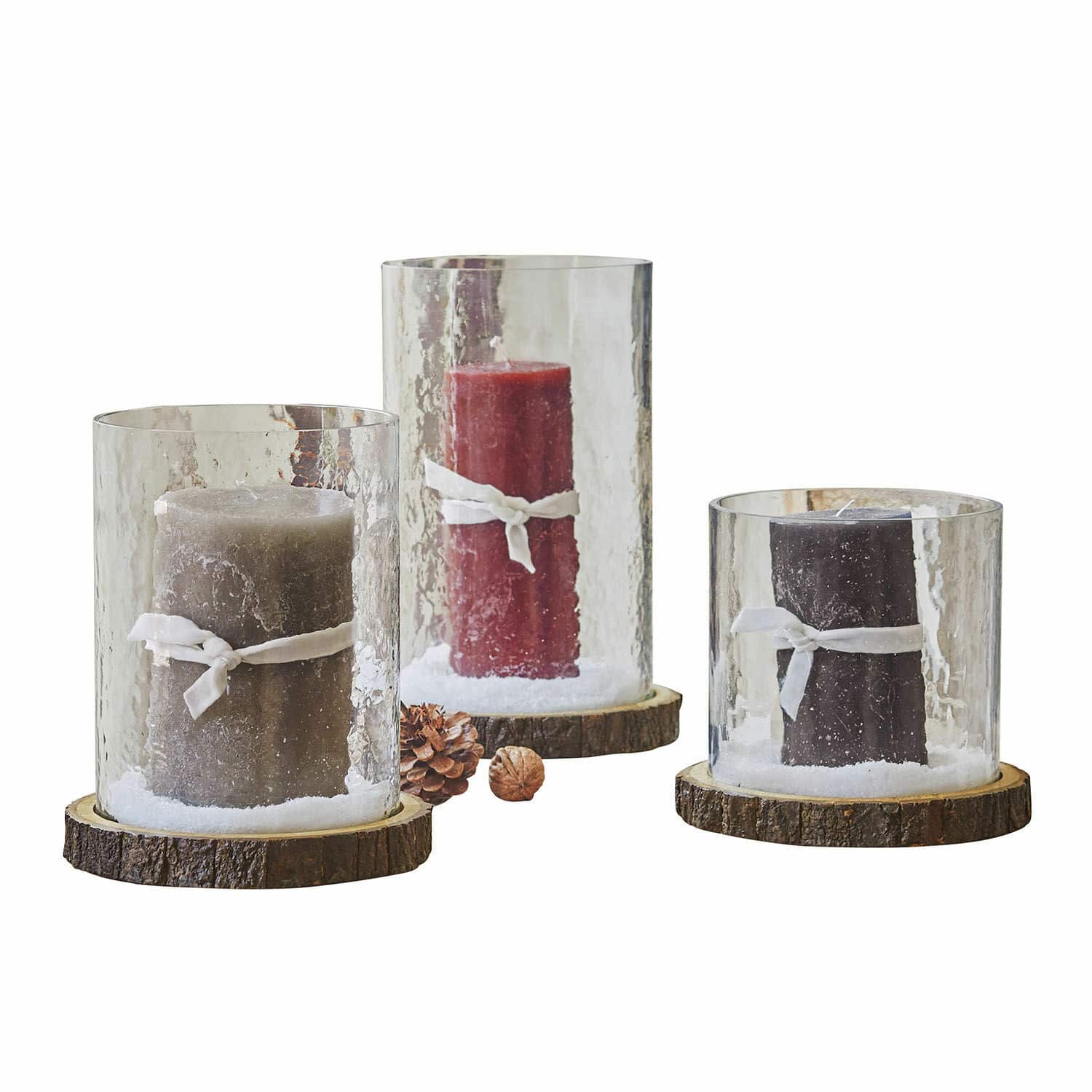 Set di 3 portacandele Malliévre