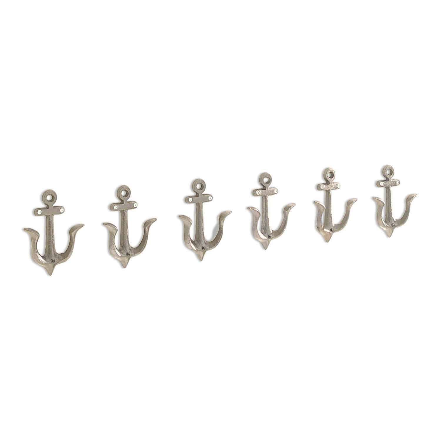 Set di 6 ganci Ancre