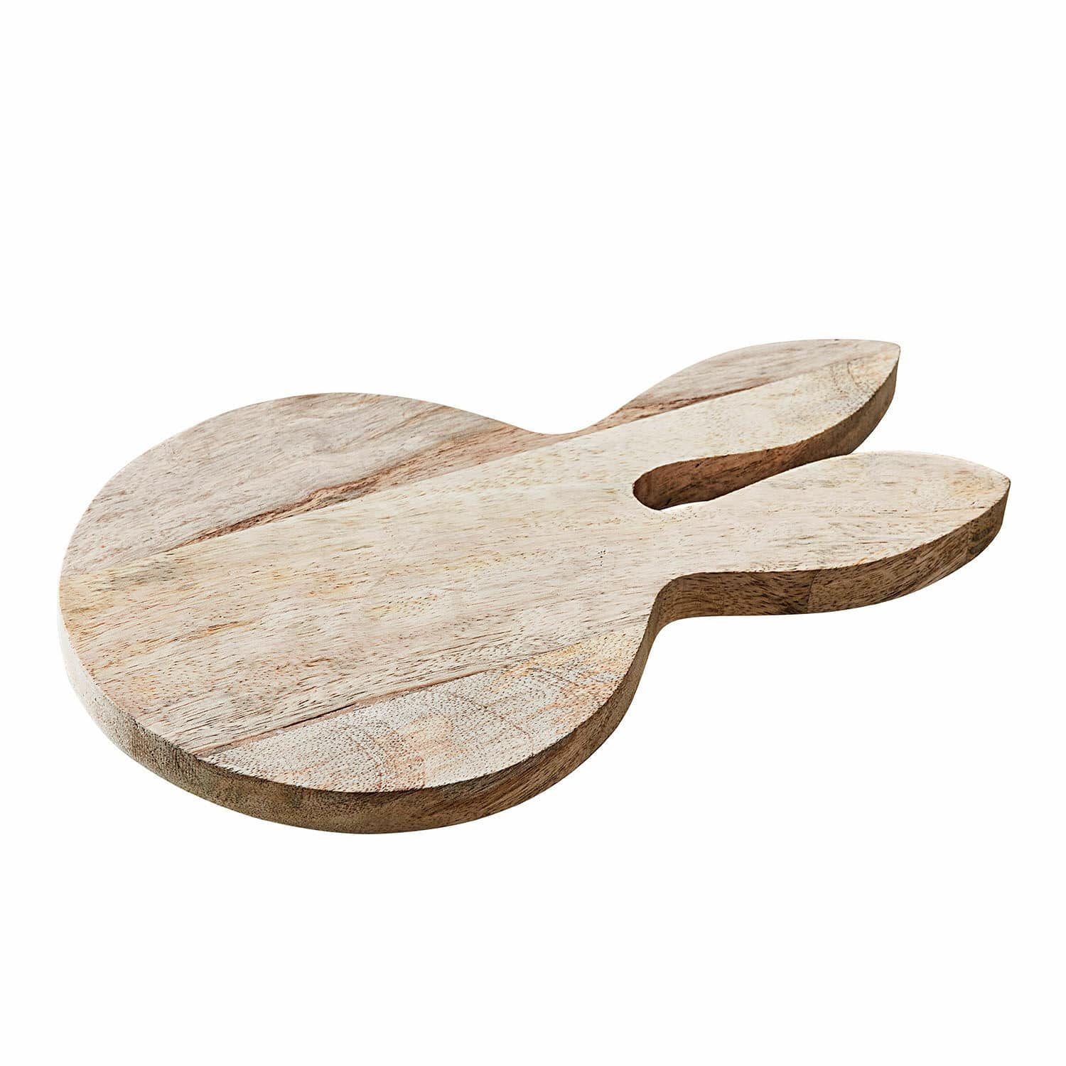 Tagliere Nante Tagliere in legno di mango a forma di coniglio, colore naturale, accessorio cucina