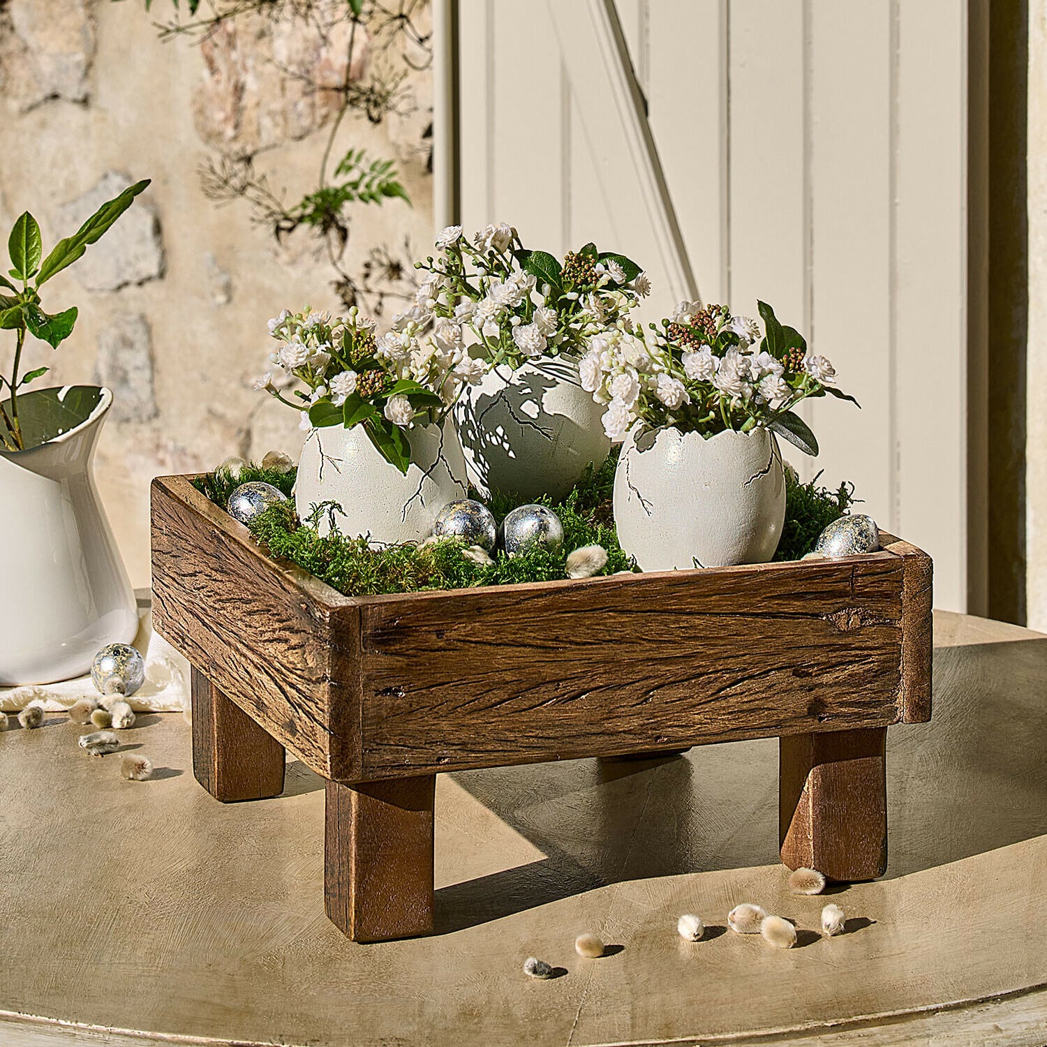 Set di 3 uova decorative Waverlye