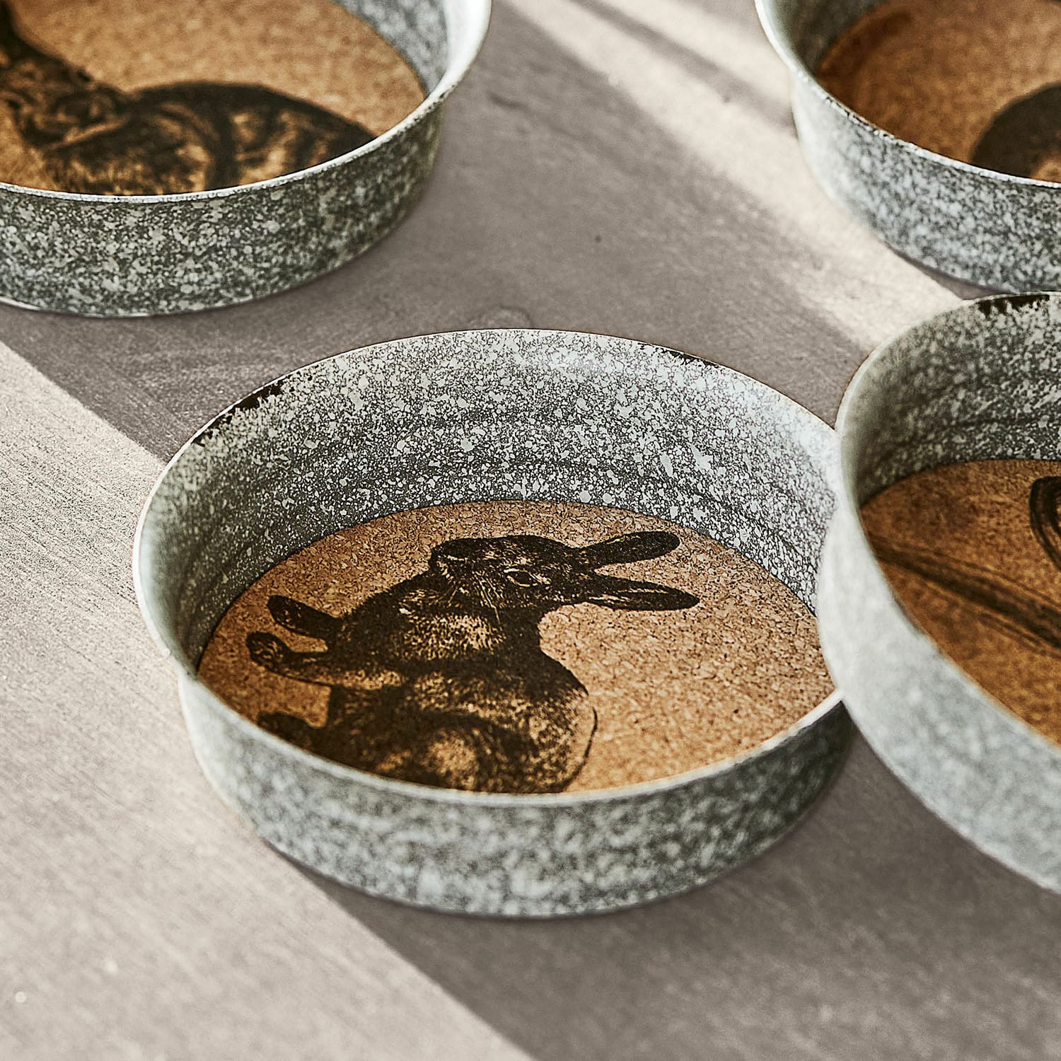 Set di 4 sottobicchieri Tilly
