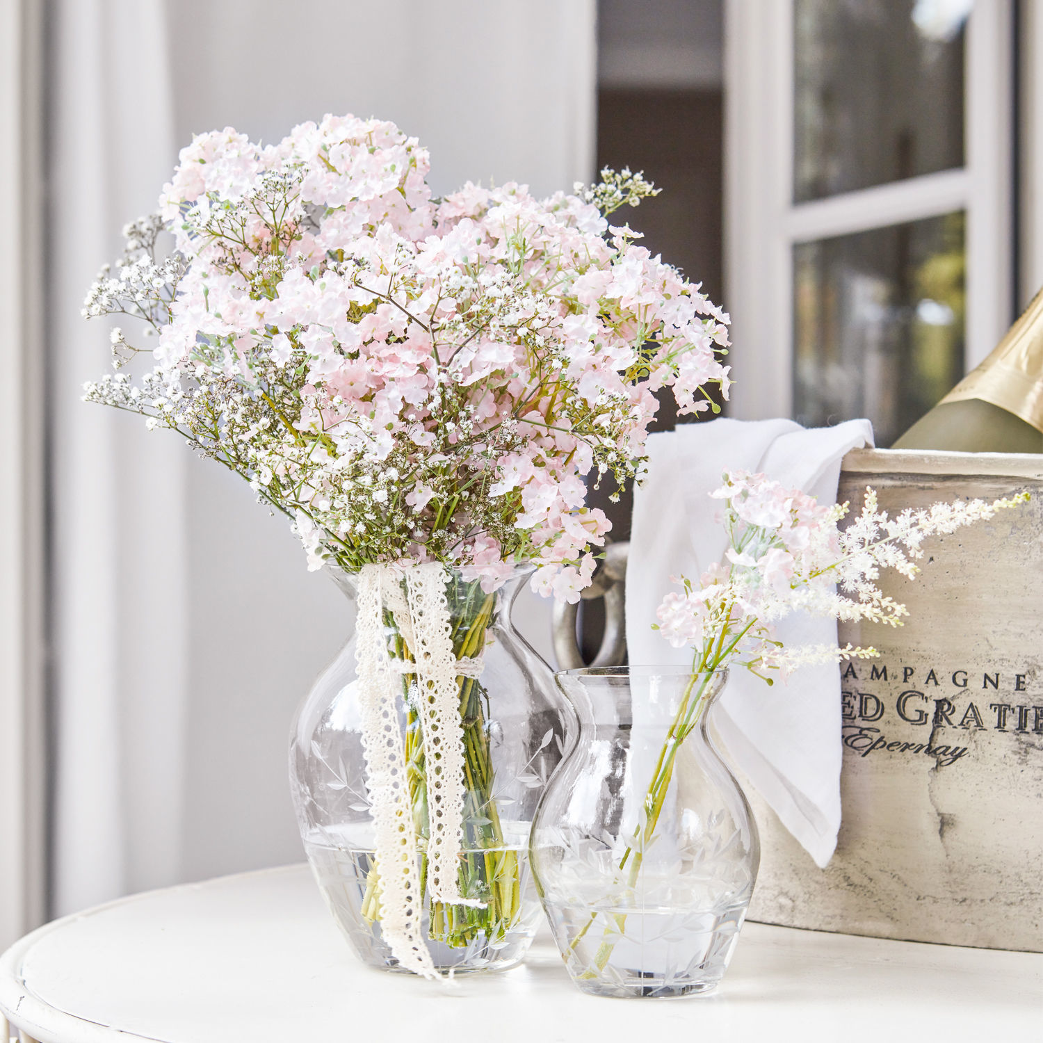 Set di 4 fiori decorativi Calanthe