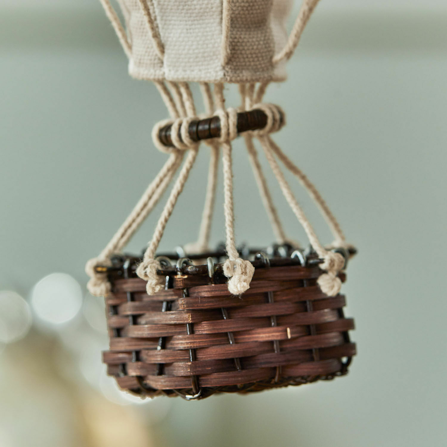 Coppia di mongolfiere decorative Merrybean