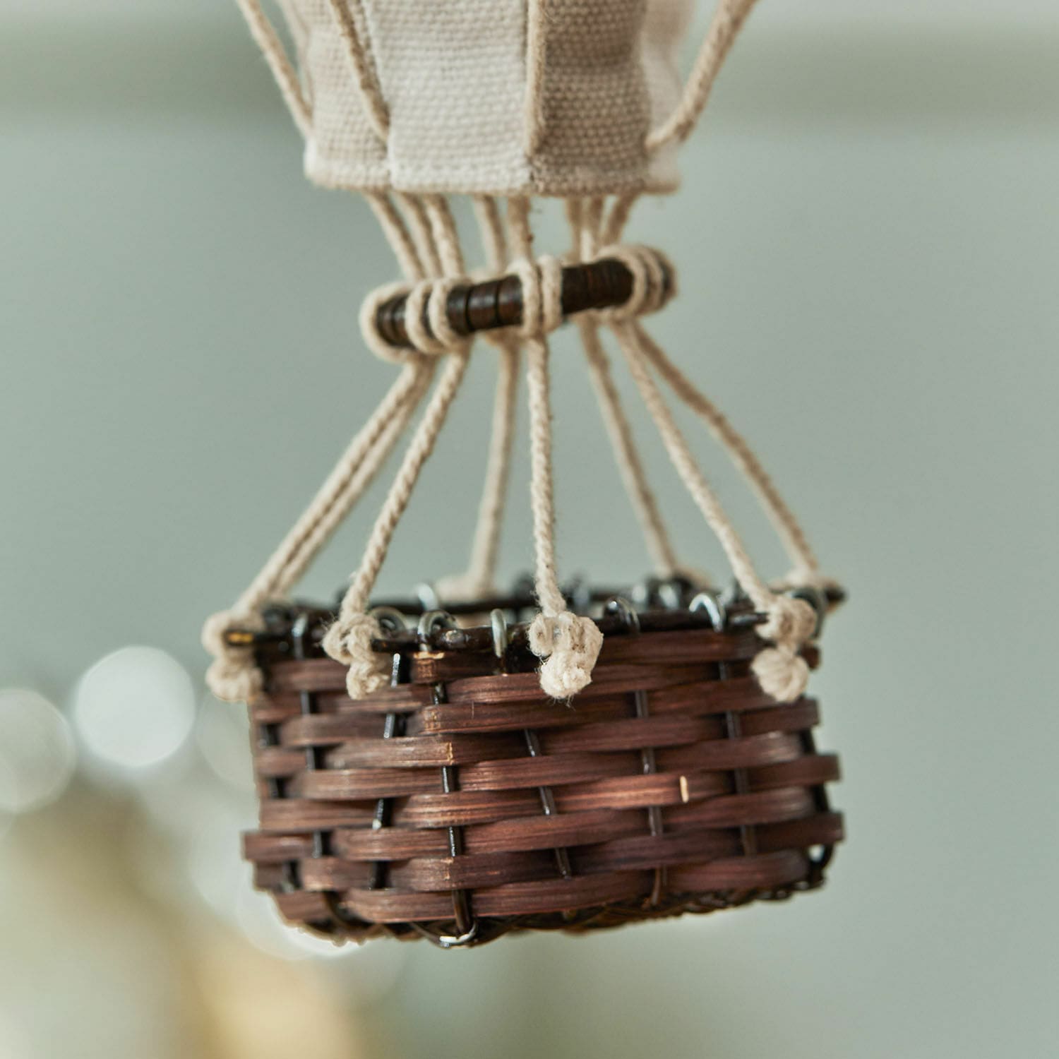 Coppia di mongolfiere decorative Merrybean