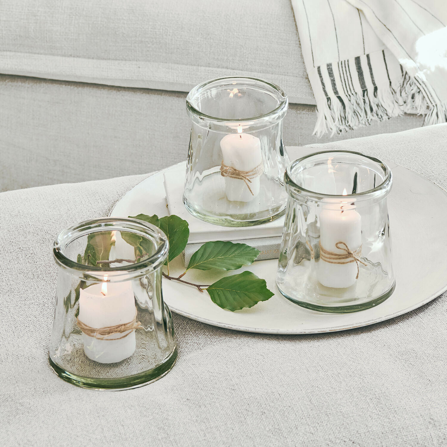 Set di 3 portalumini Gravière