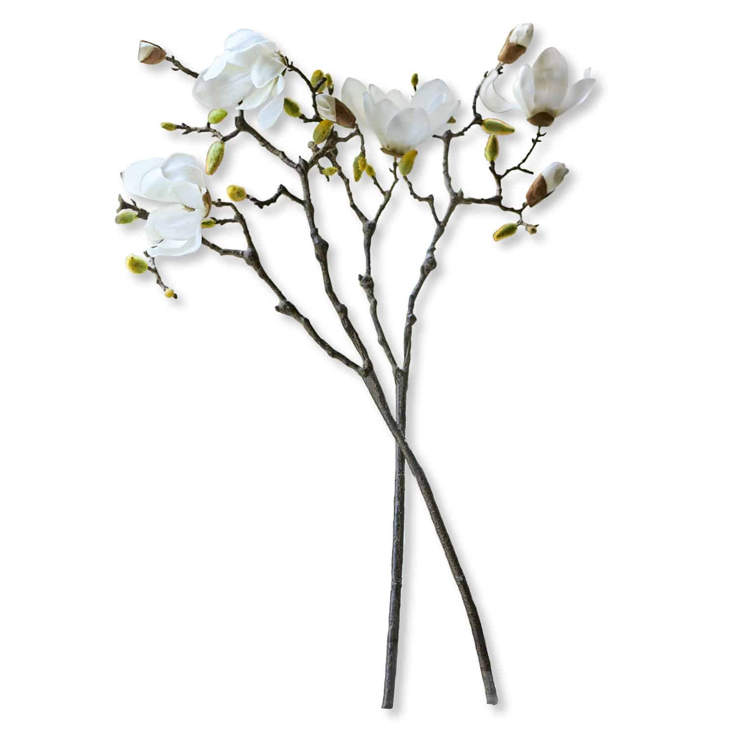 Coppia di fiori decorativi Mariella