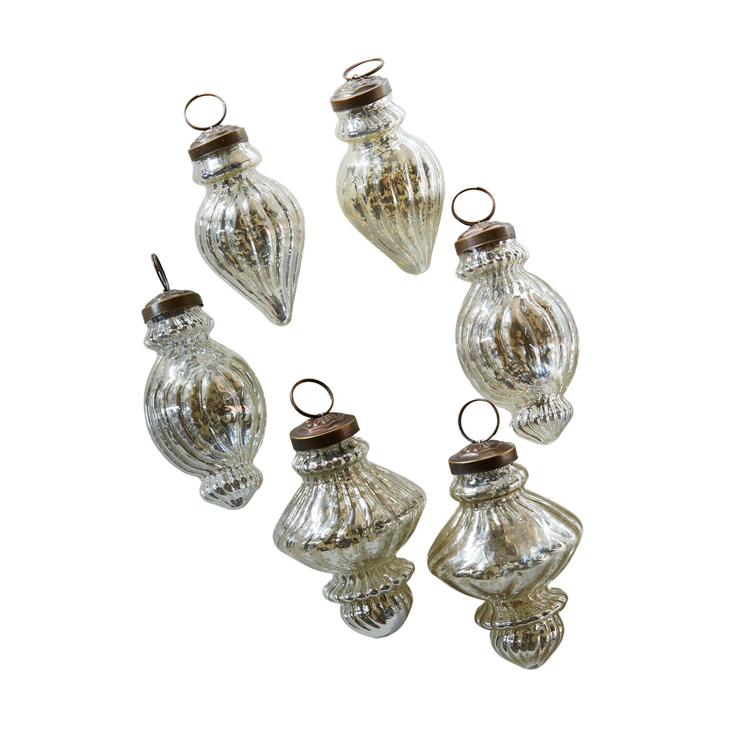 Set di 6 decorazioni natalizie Everelles